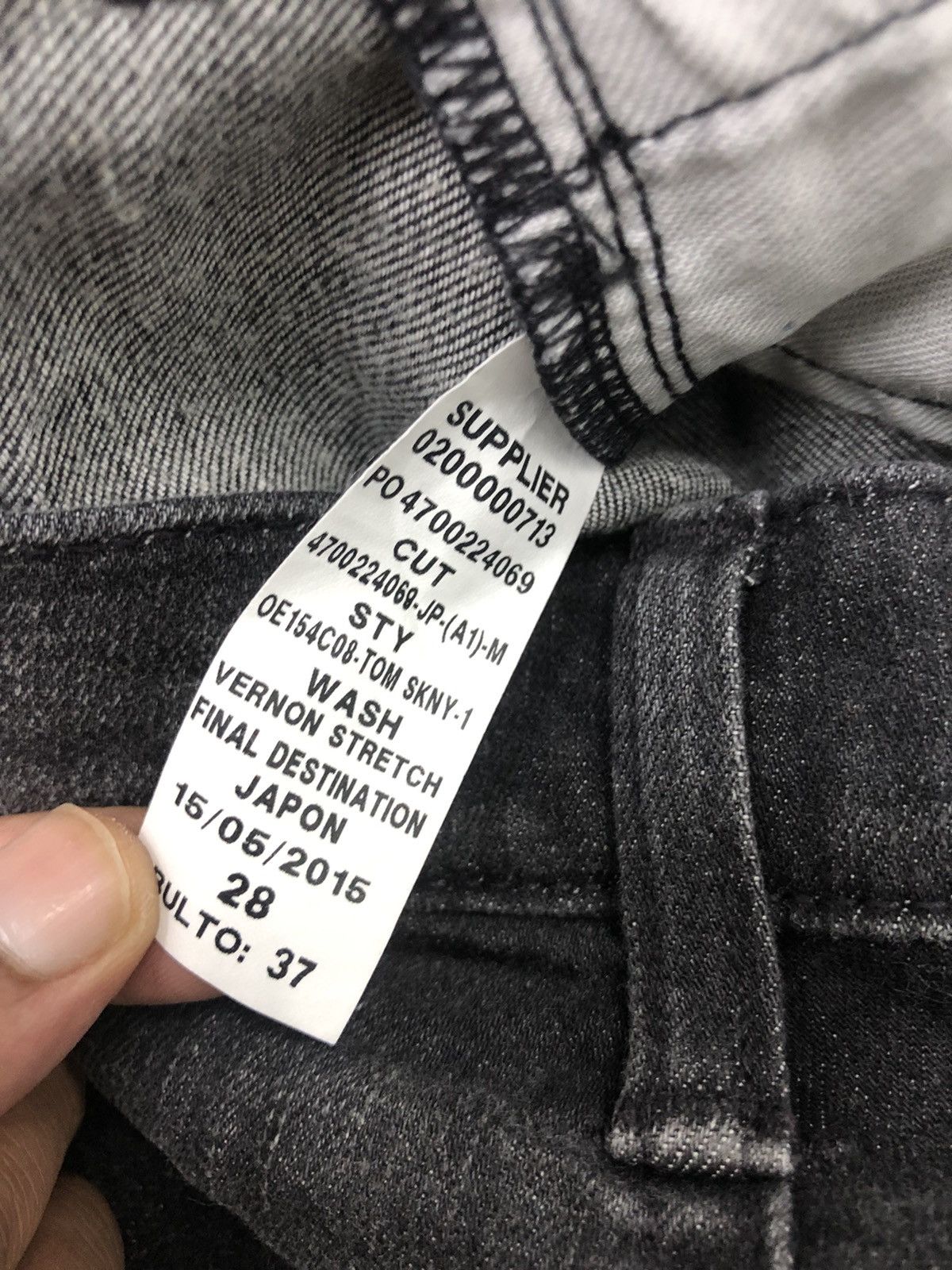 Polo Ralph Lauren 00's Polo RL Slim Tompkins Skinny grunge jeans Size US 29 - 14 Thumbnail