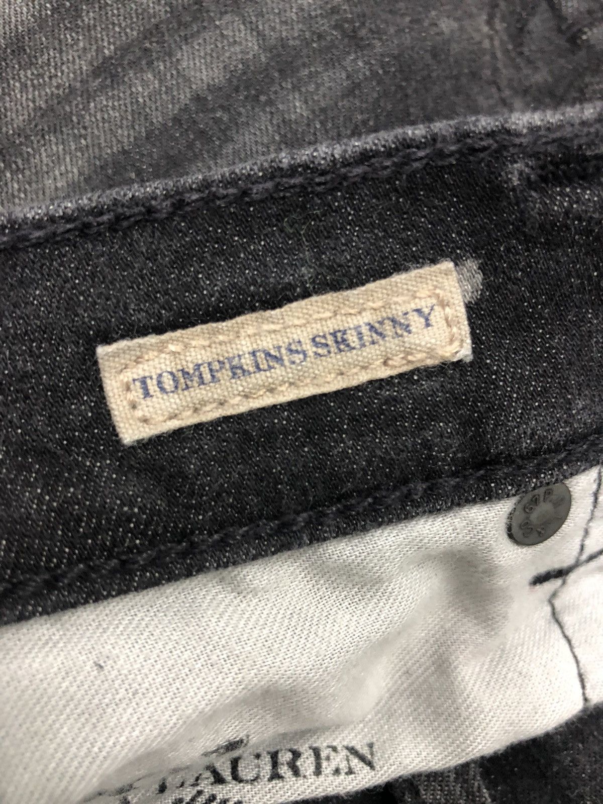 Polo Ralph Lauren 00's Polo RL Slim Tompkins Skinny grunge jeans Size US 29 - 10 Thumbnail