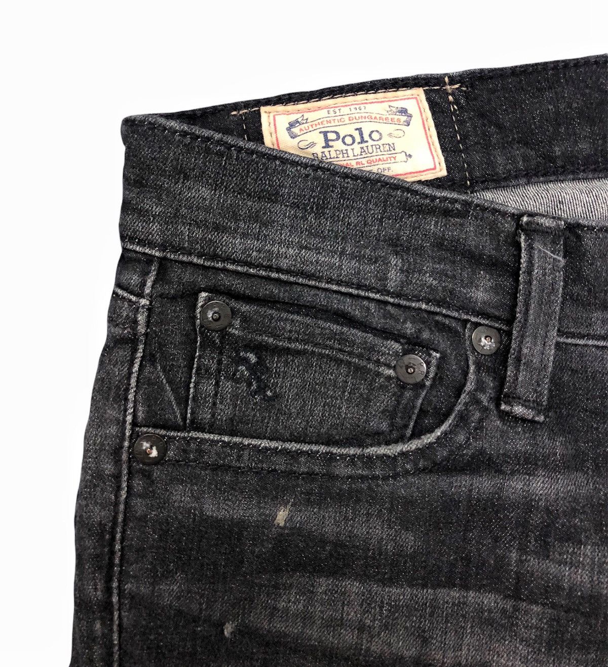 Polo Ralph Lauren 00's Polo RL Slim Tompkins Skinny grunge jeans Size US 29 - 6 Thumbnail