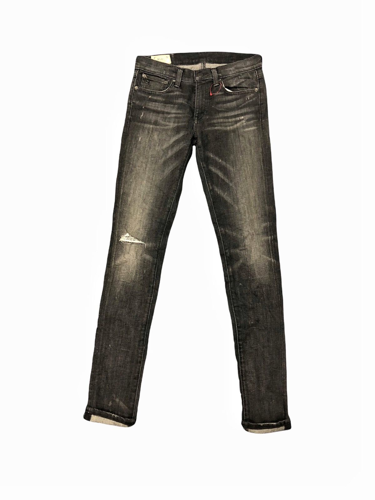 Polo Ralph Lauren 00's Polo RL Slim Tompkins Skinny grunge jeans Size US 29 - 1 Thumbnail