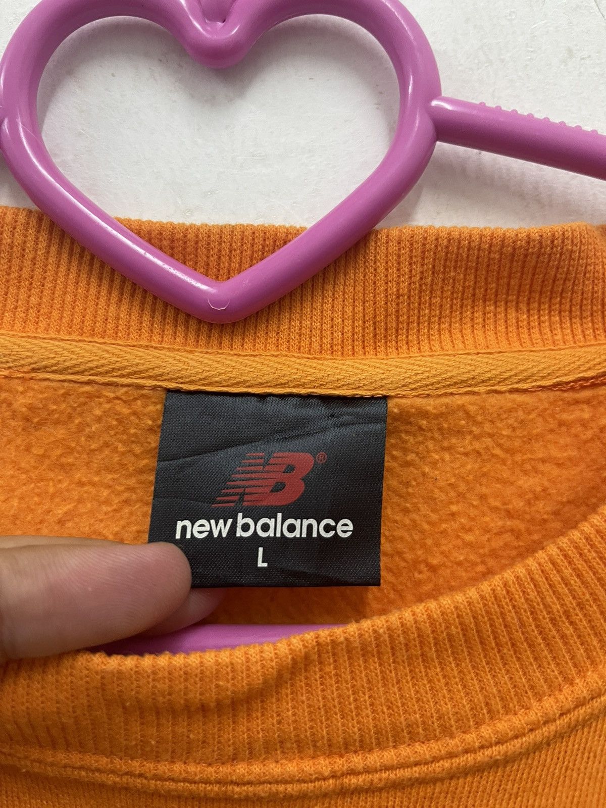 New Balance Rare Vintage NEW BALANCE NB Spell Out Sweatshirt Size US L / EU 52-54 / 3 - 3 Thumbnail