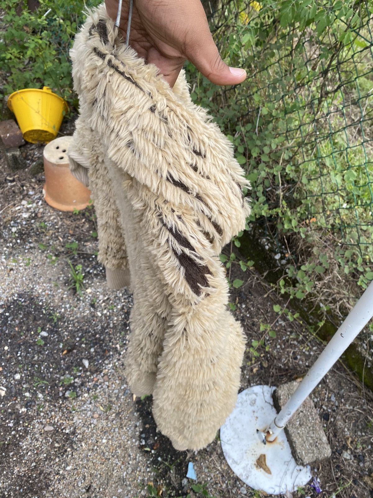 Tsumori Chisato Vintage Tsumori Chisato Shaggy Faux Fur Jacket Size M / US 6-8 / IT 42-44 - 8 Thumbnail