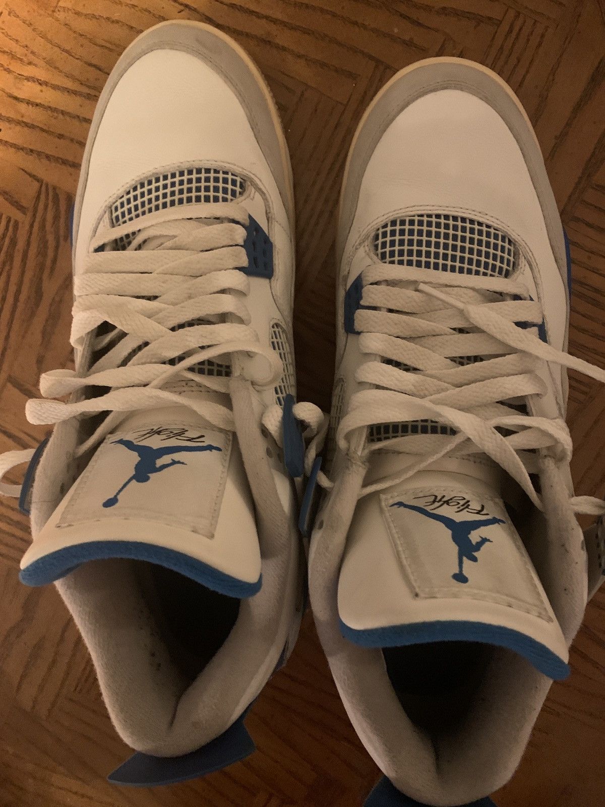 Jordan Brand Jordan 4 Military Blue 2012 Size US 11 / EU 44 - 8 Thumbnail