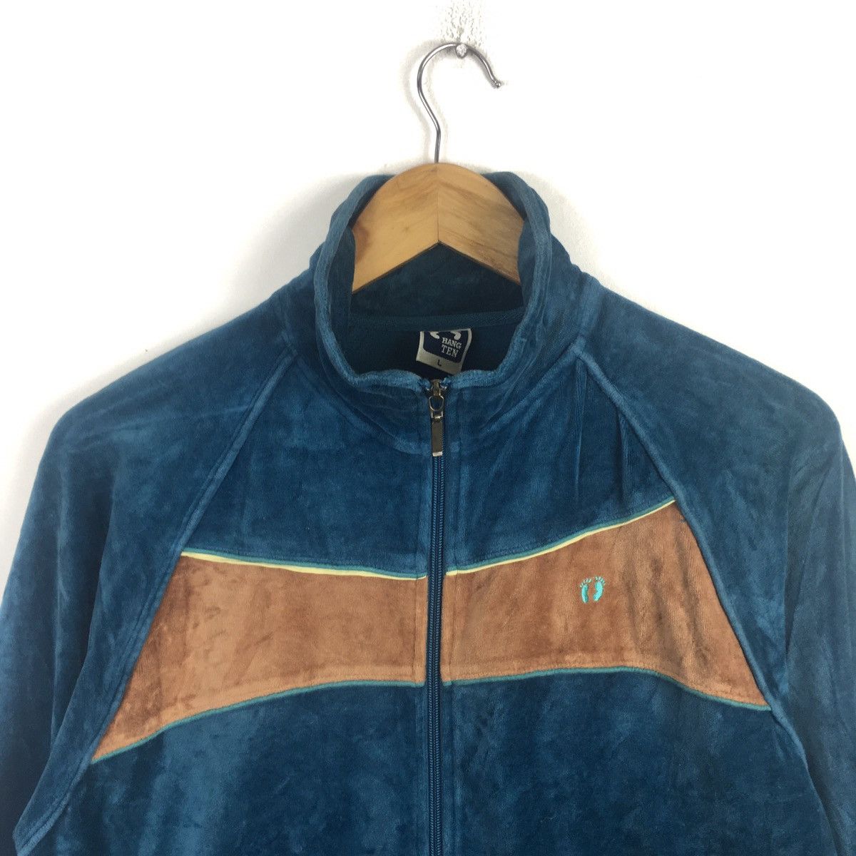 Hang Ten Vintage Hang Ten Light Fleece Jacket Size US M / EU 48-50 / 2 - 3 Thumbnail