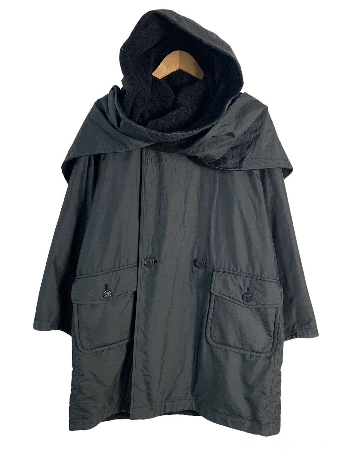 Issey Miyake Vintage Windcoat By Issey Miyske Reversible Jacket Size US M / EU 48-50 / 2 - 1 Thumbnail
