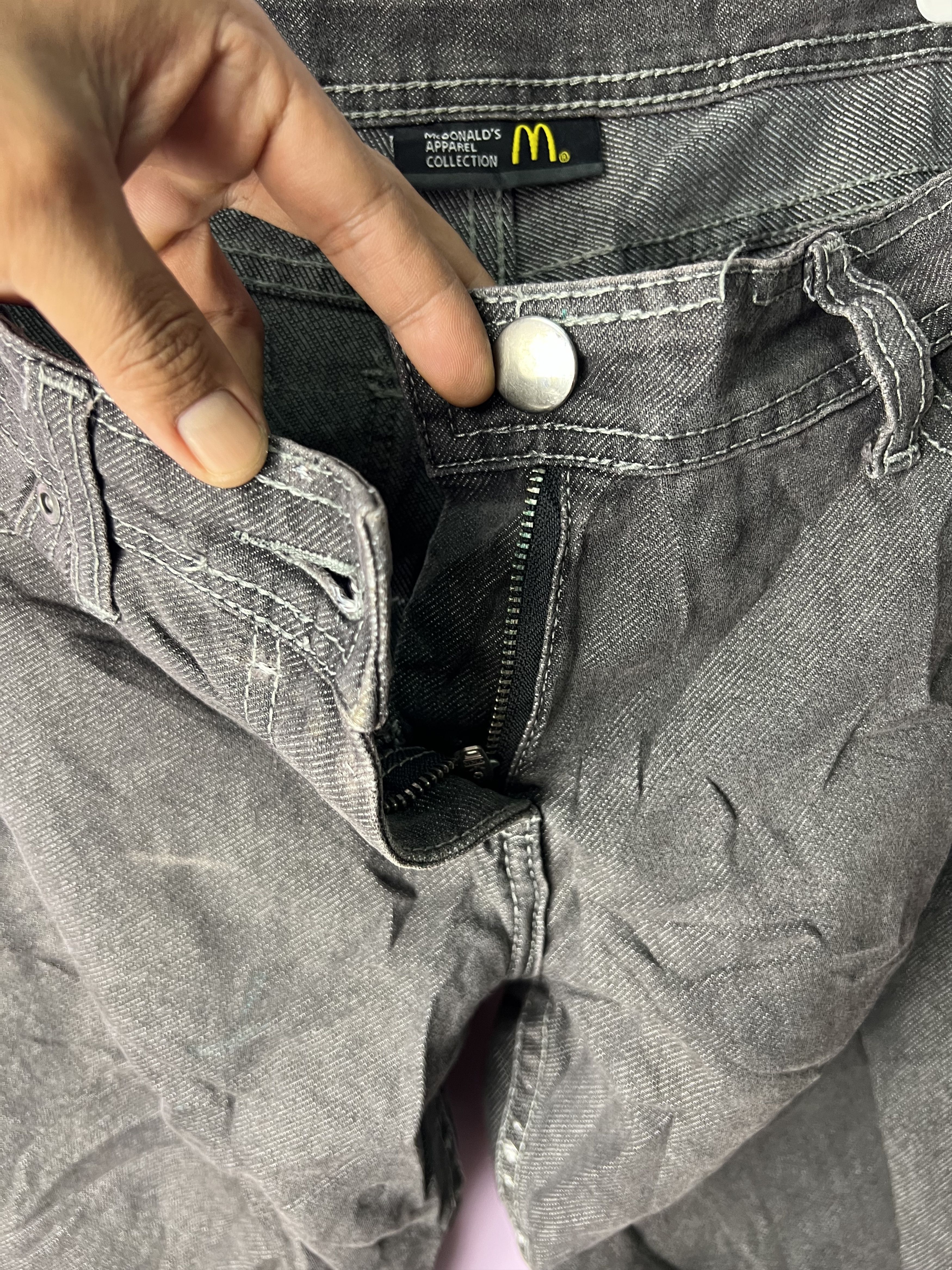 Other 🔥Rare McDonald’s Apparel Denim Size US 30 / EU 46 - 10 Thumbnail