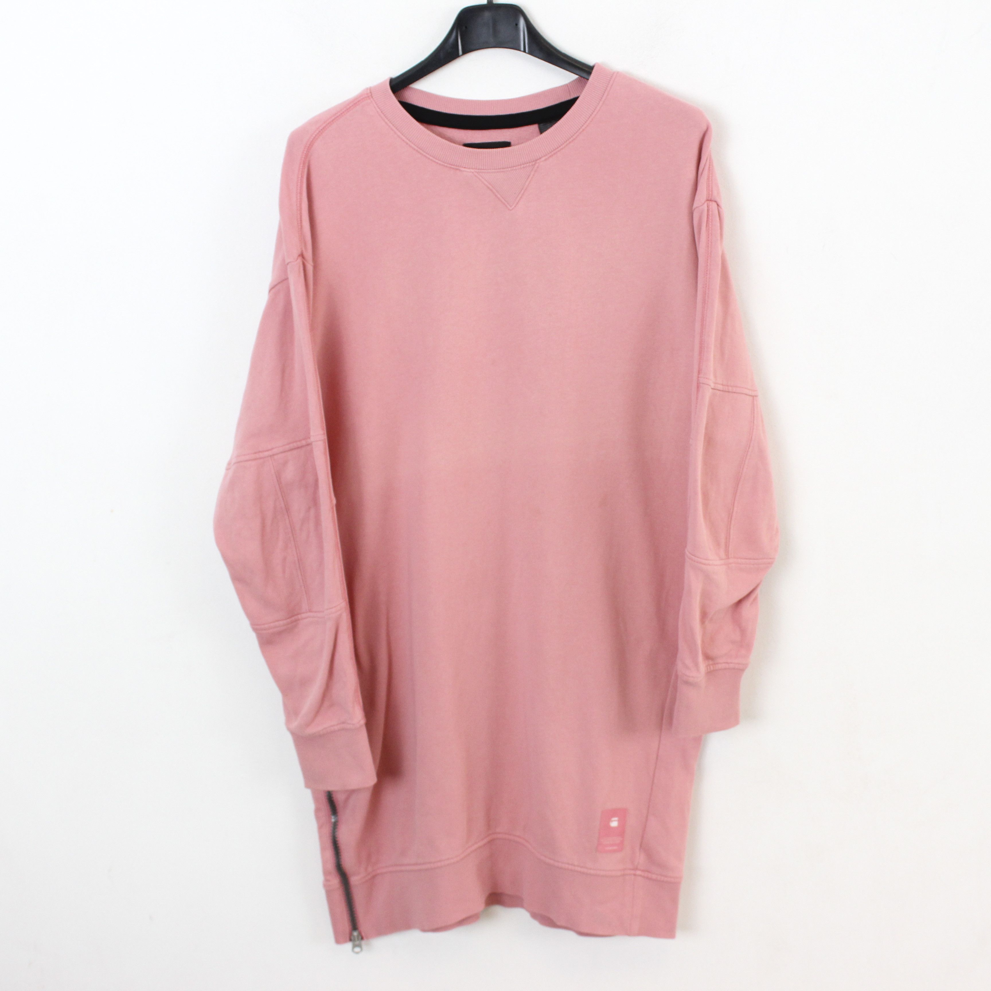 G-Star Lajla Zip Sw Dress M Sweatshirt Pullover Jumper Sweater Top Size M / US 6-8 / IT 42-44 - 1 Thumbnail