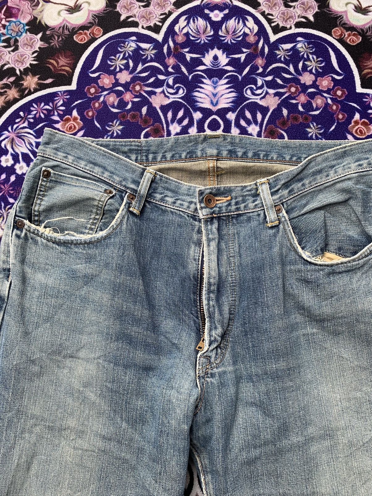 Edwin × Vintage Vintage Selvedge Edwin 505x Faded Wash Denim Size US 36 / EU 52 - 5 Thumbnail