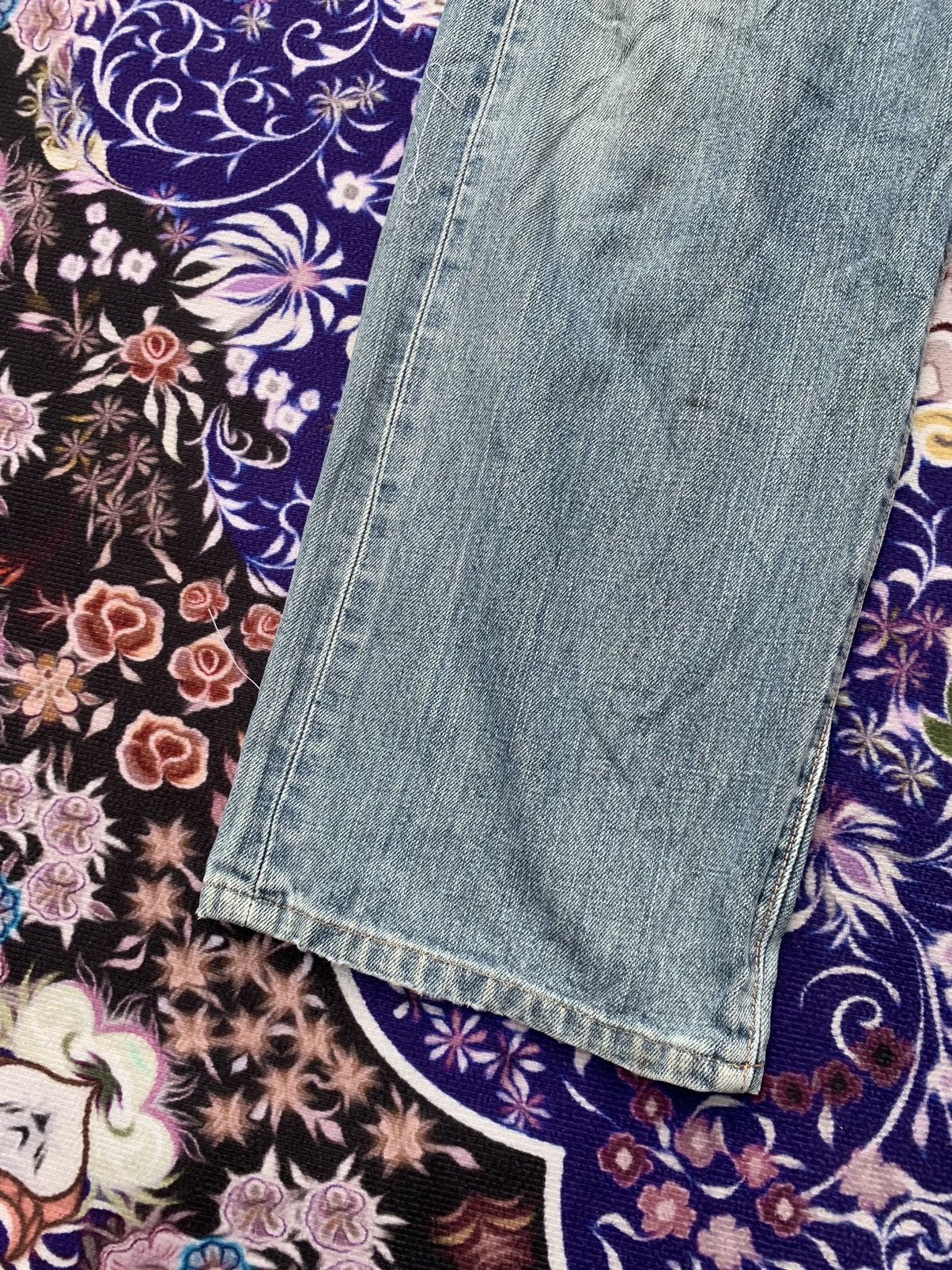 Edwin × Vintage Vintage Selvedge Edwin 505x Faded Wash Denim Size US 36 / EU 52 - 3 Thumbnail