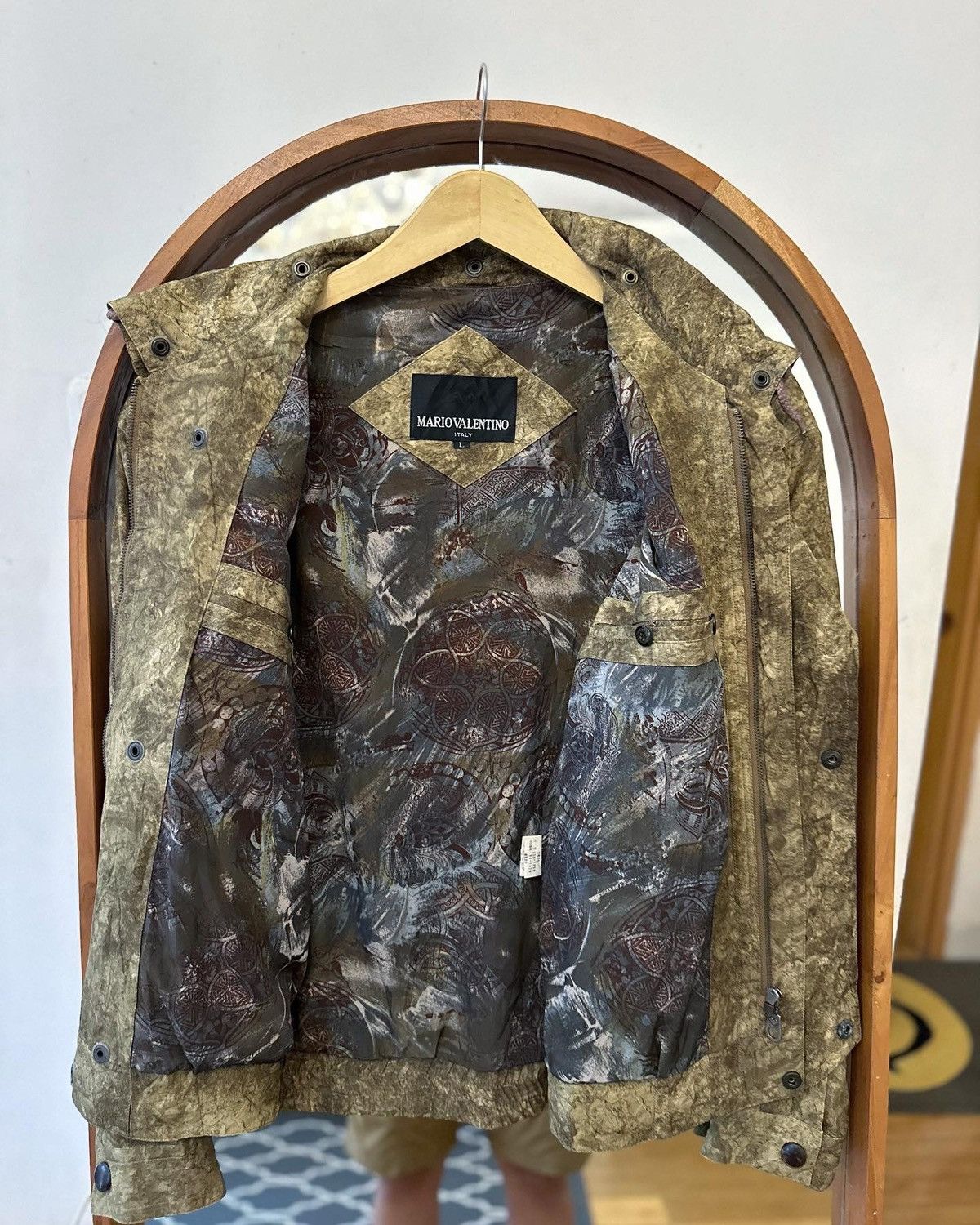 Mario Valentino × Vintage Vintage Mario Valentino Italy Jacket Size US L / EU 52-54 / 3 - 5 Thumbnail