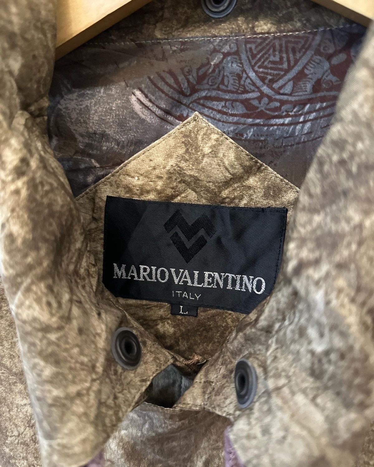 Mario Valentino × Vintage Vintage Mario Valentino Italy Jacket Size US L / EU 52-54 / 3 - 7 Thumbnail