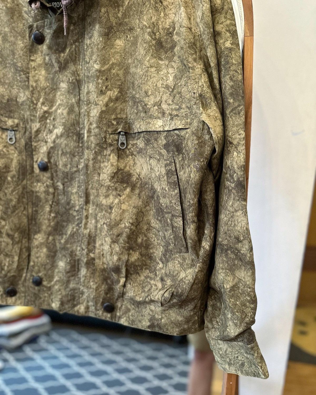 Mario Valentino × Vintage Vintage Mario Valentino Italy Jacket Size US L / EU 52-54 / 3 - 3 Thumbnail