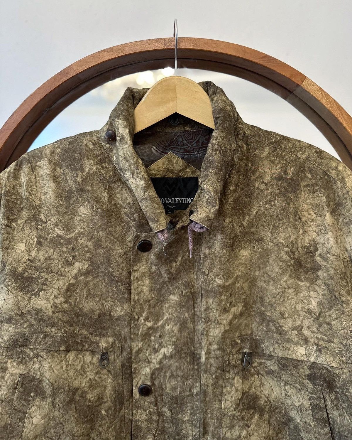 Mario Valentino × Vintage Vintage Mario Valentino Italy Jacket Size US L / EU 52-54 / 3 - 2 Thumbnail