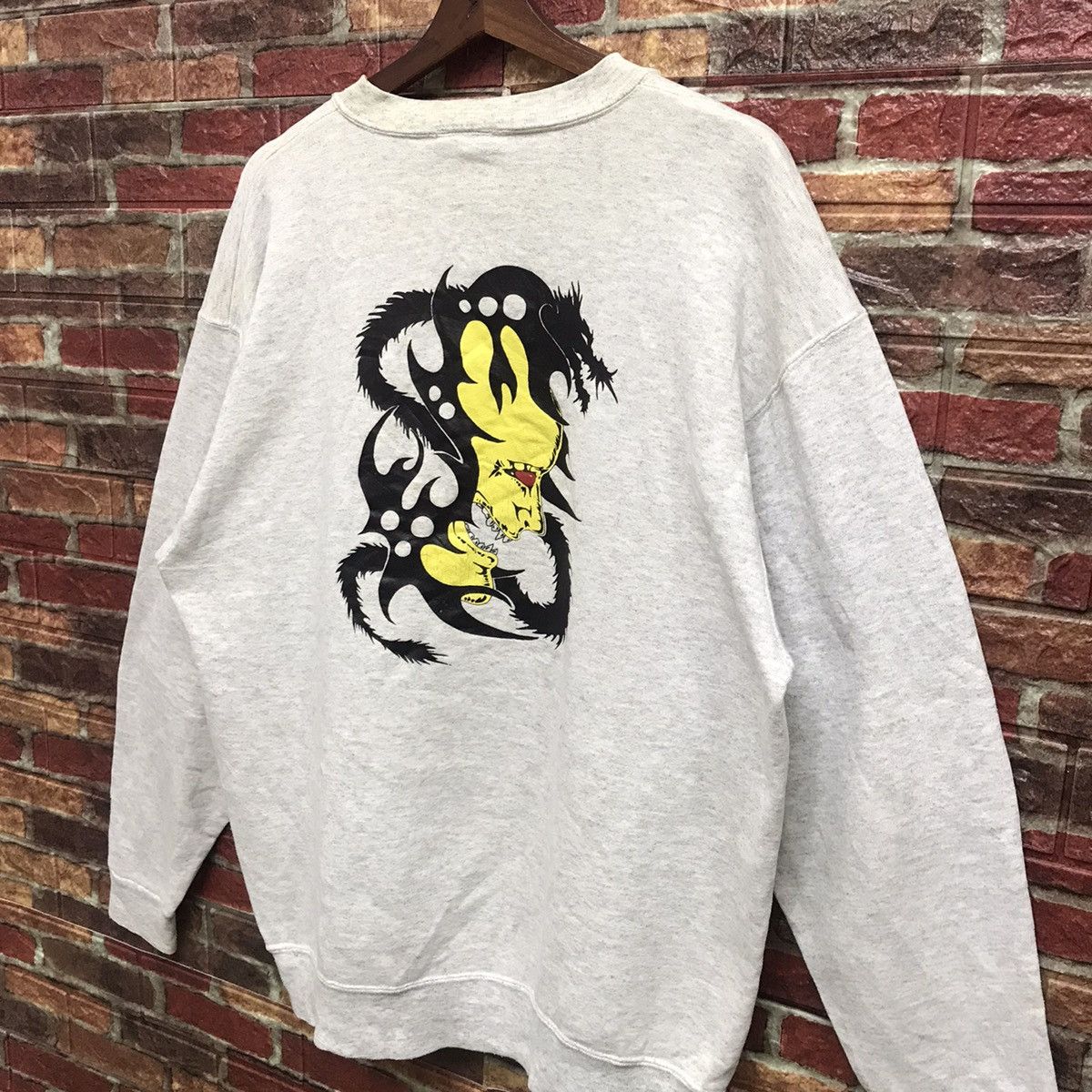 Vintage RARE Vintage 80-90s dracula vampire movie sweatshirt jumper Size US L / EU 52-54 / 3 - 6 Thumbnail