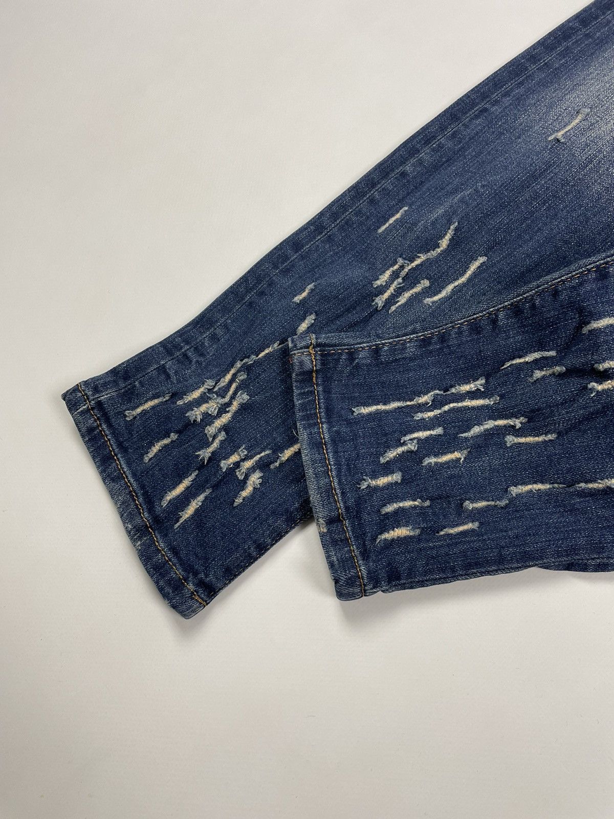 Dsquared2 Dsquared2 Cool Guy Slim Distressed Painted Denim Pants Jean Size US 34 / EU 50 - 9 Thumbnail