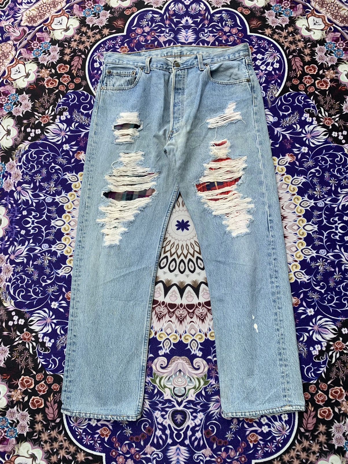 Custom Distressed Denim