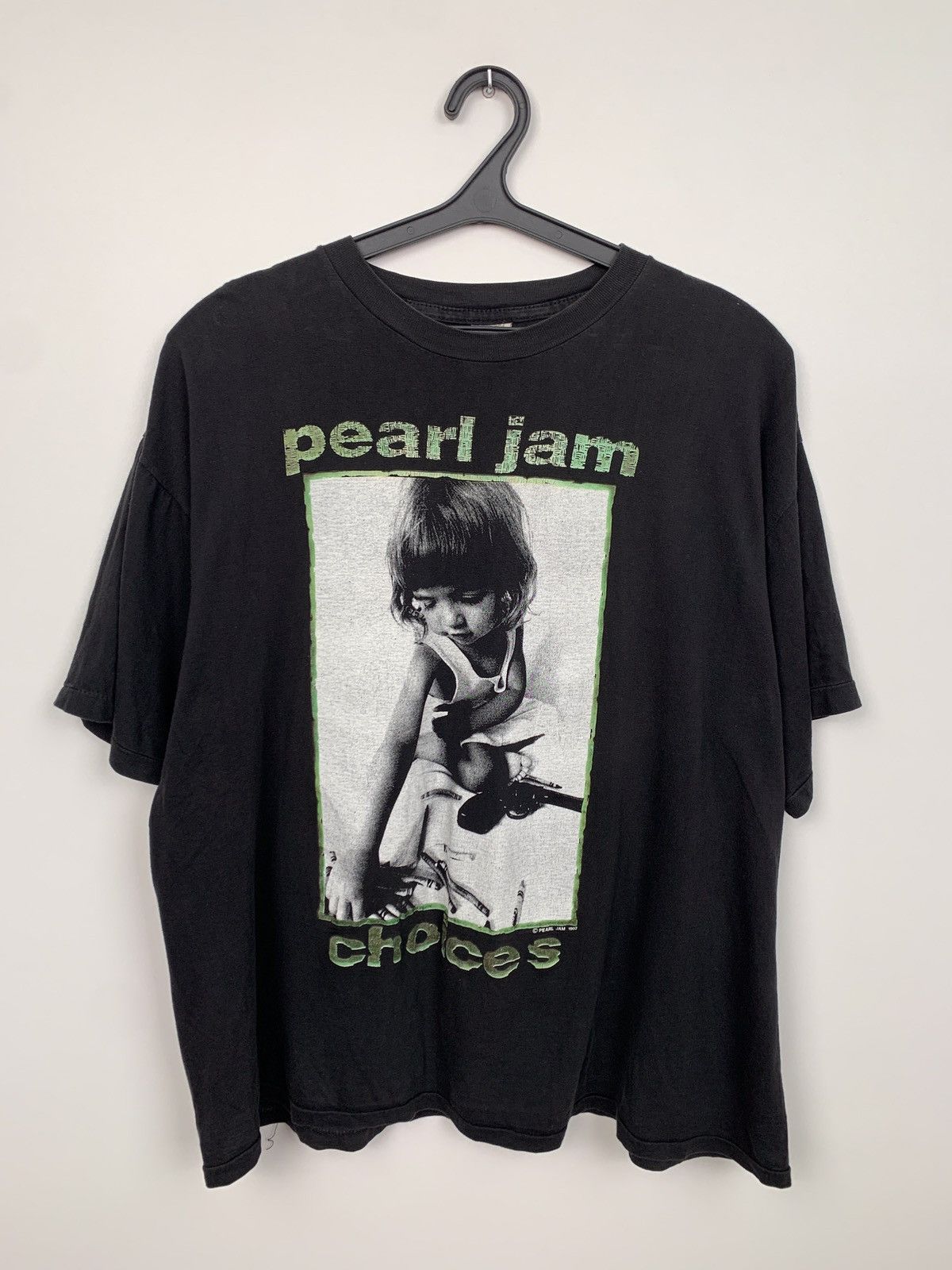 Vintage VINTAGE 1992 PEARL JAM CHOICES GRUNGE MEN'S BAND TEE SHIRT