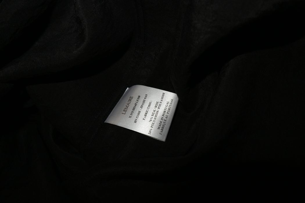 Lemaire Dry silk military shirt | Grailed