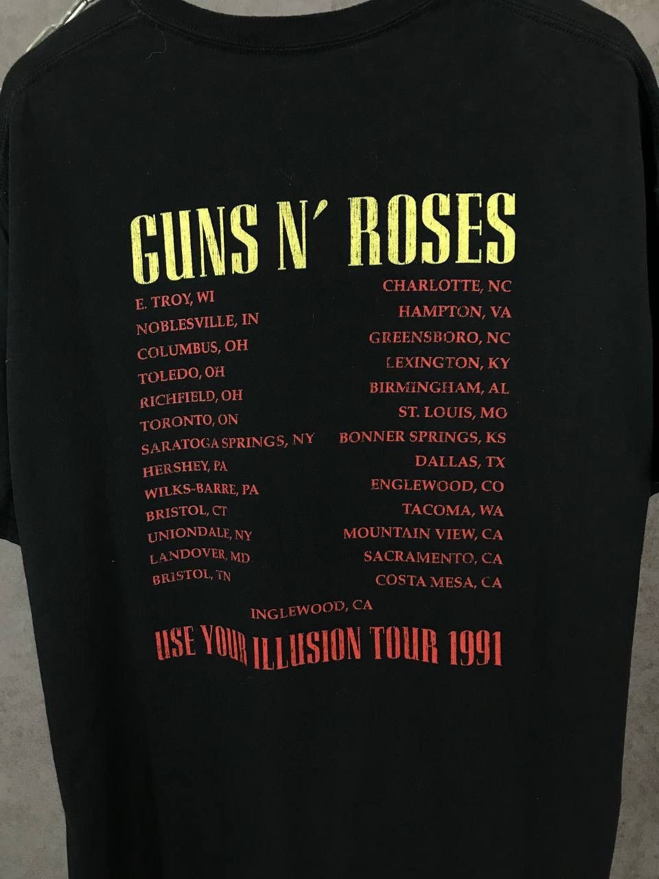Guns N' Roses Guns N Roses rock band oversized tee Size US L / EU 52-54 / 3 - 6 Thumbnail