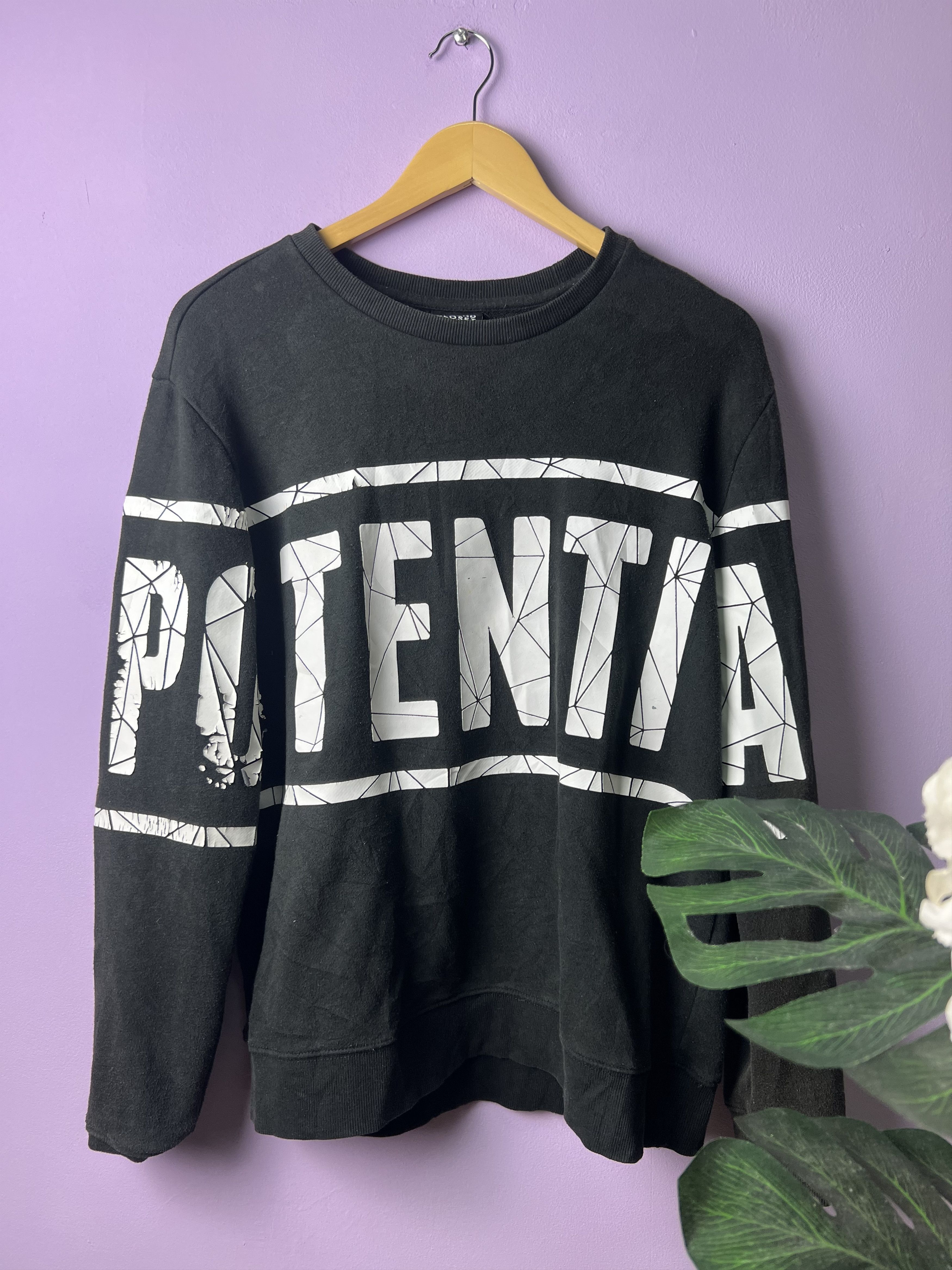 Japanese Brand 🔥Vintage Design United Potential Big Logo Sweatshirts Size US M / EU 48-50 / 2 - 2 Thumbnail