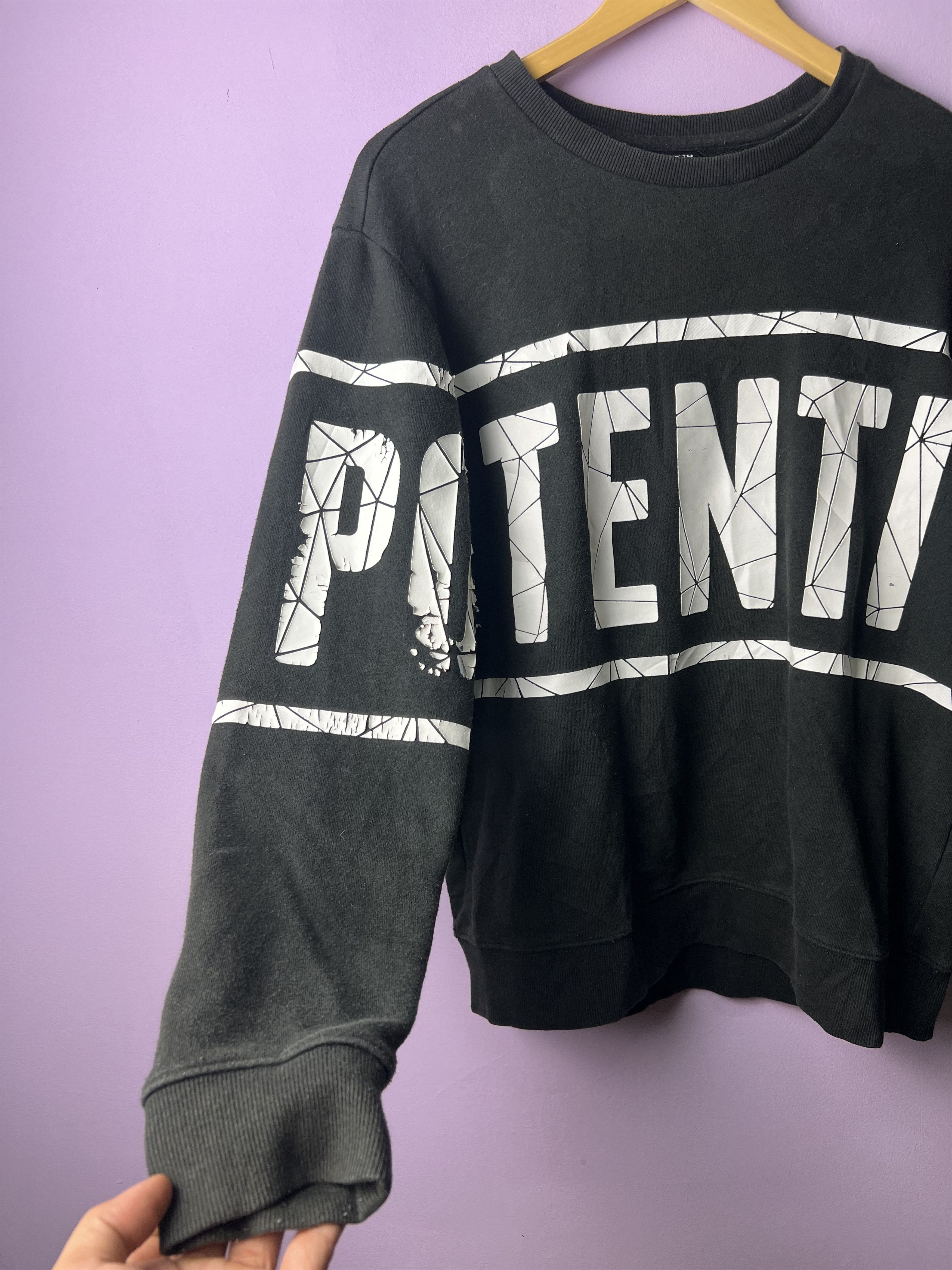 Japanese Brand 🔥Vintage Design United Potential Big Logo Sweatshirts Size US M / EU 48-50 / 2 - 6 Thumbnail