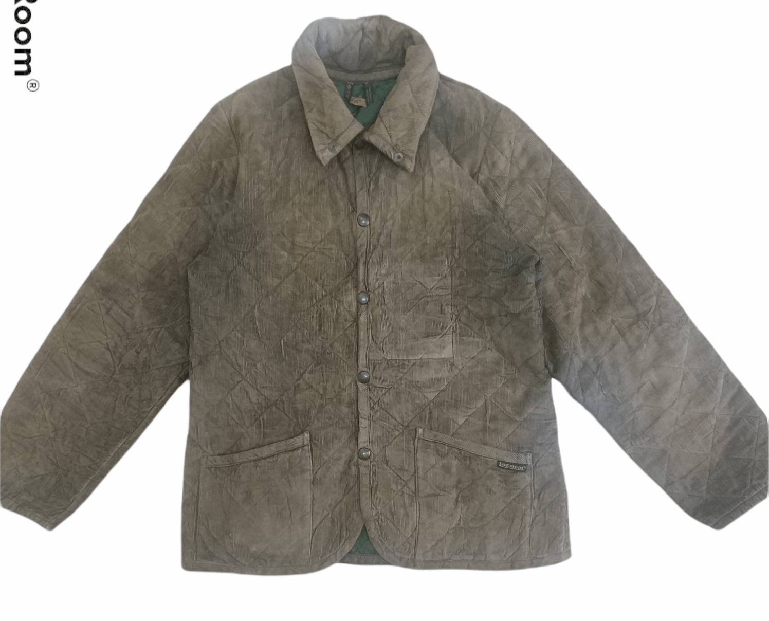 Lavenham 🔥Vintage Faded Lavenham Corduroy Quilted Jacket Size US XS / EU 42 / 0 - 1 Thumbnail