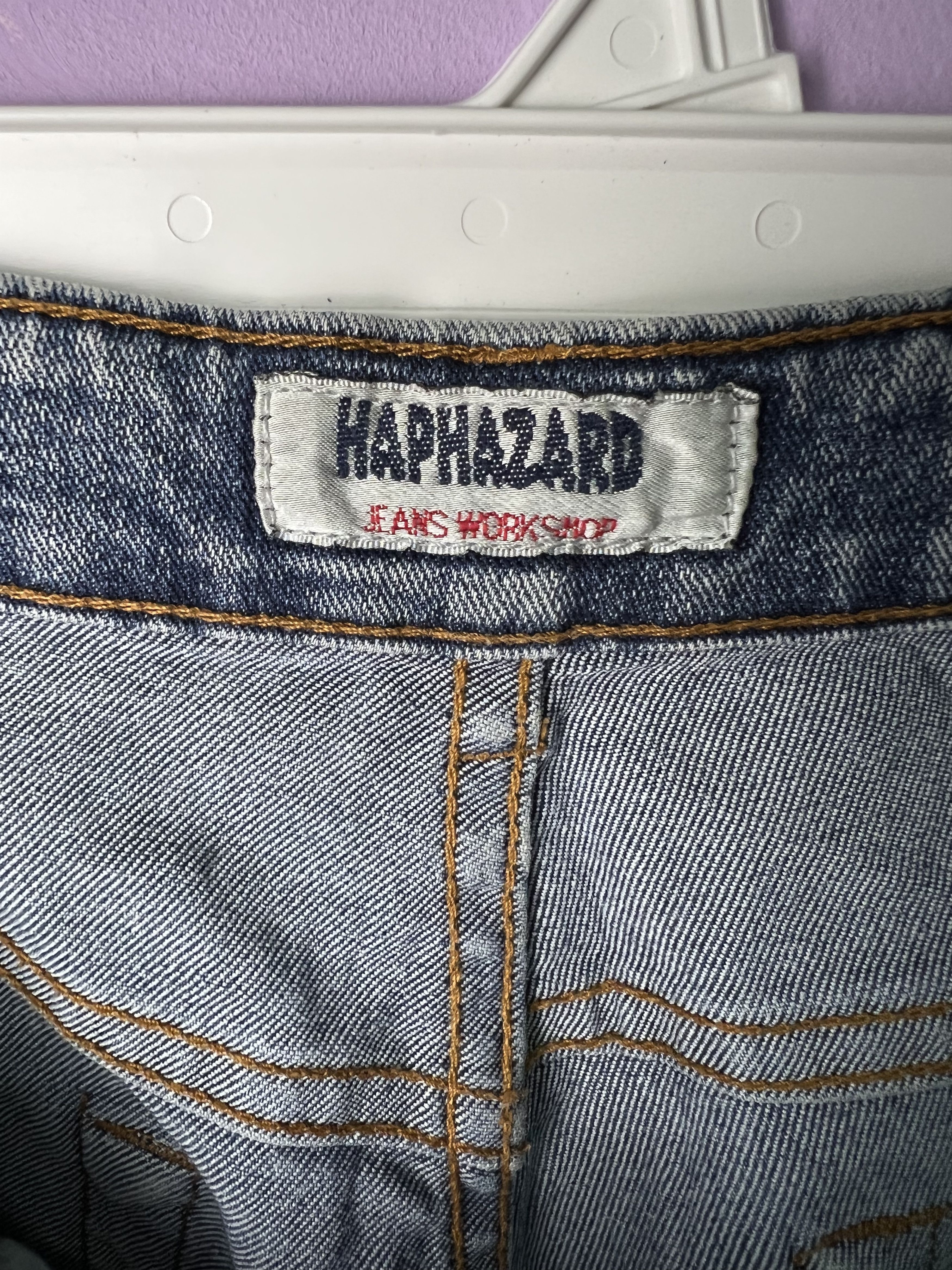 Japanese Brand 🔥Haphazard Dumb & Full of Fun Distressed Denim Size US 30 / EU 46 - 13 Thumbnail