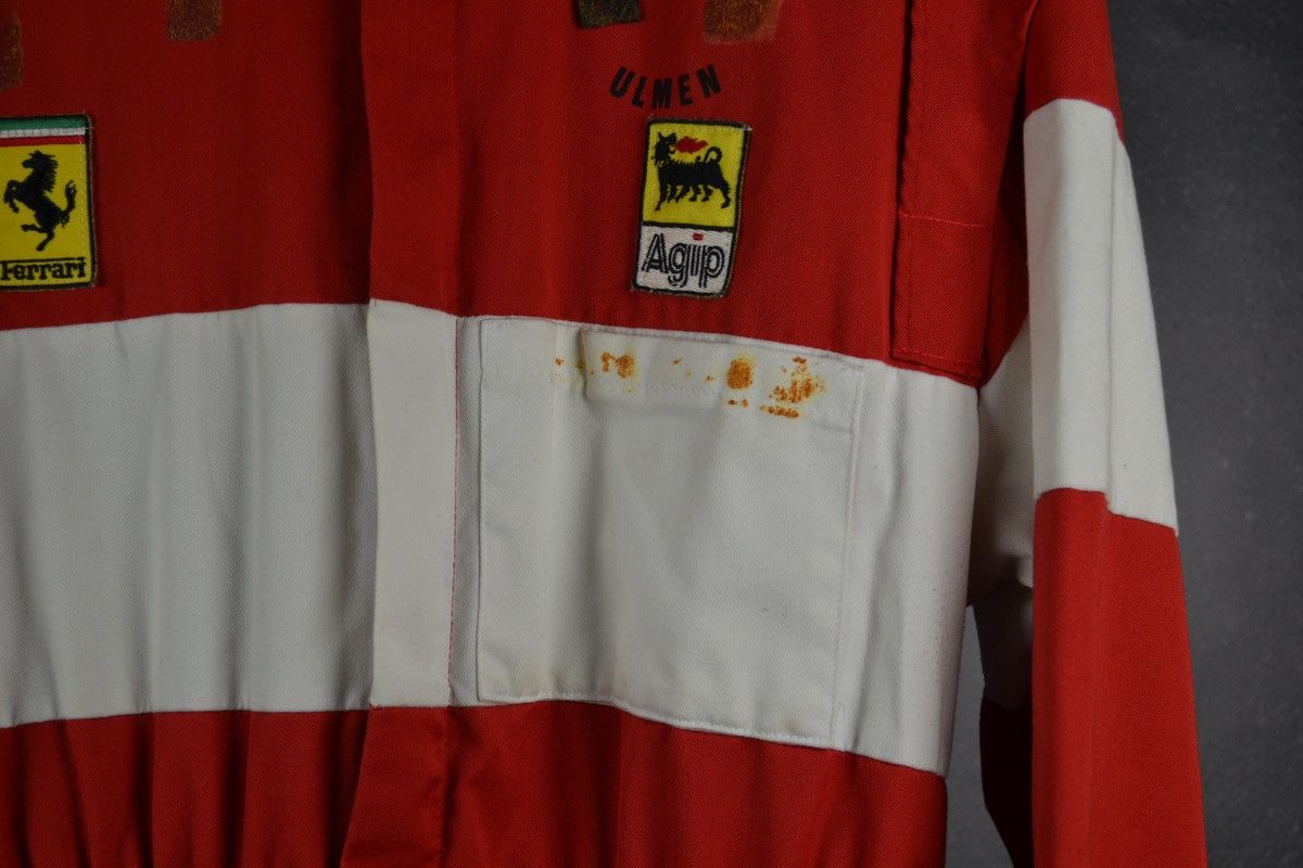 Vintage Vintage Ferrari AGIP Adda Mechanics suit jumpsuit Formula 1 Size US XL / EU 56 / 4 - 8 Thumbnail