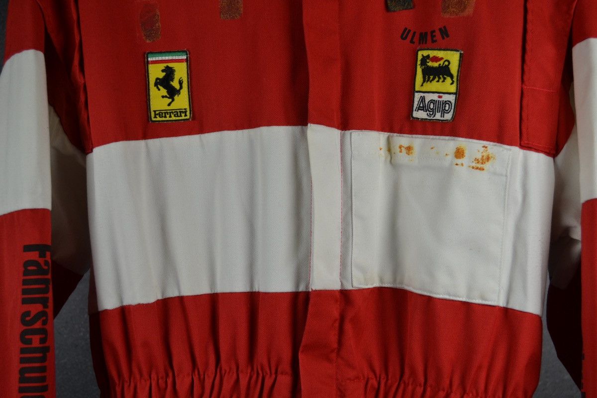 Vintage Vintage Ferrari AGIP Adda Mechanics suit jumpsuit Formula 1 Size US XL / EU 56 / 4 - 9 Thumbnail