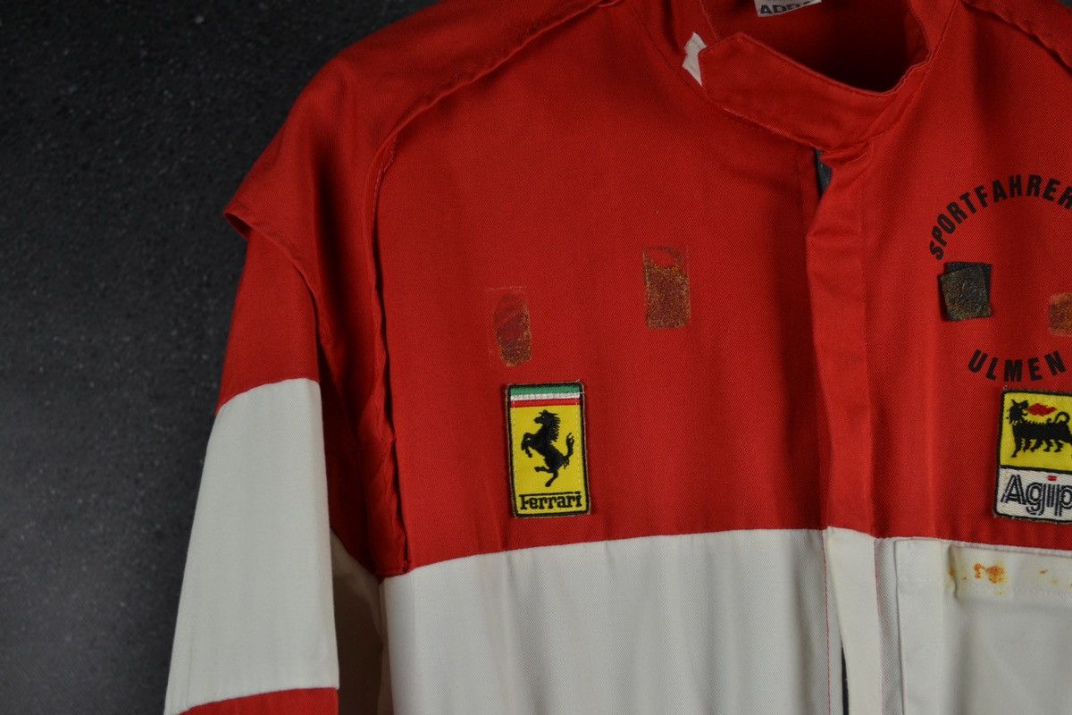 Vintage Vintage Ferrari AGIP Adda Mechanics suit jumpsuit Formula 1 Size US XL / EU 56 / 4 - 4 Thumbnail