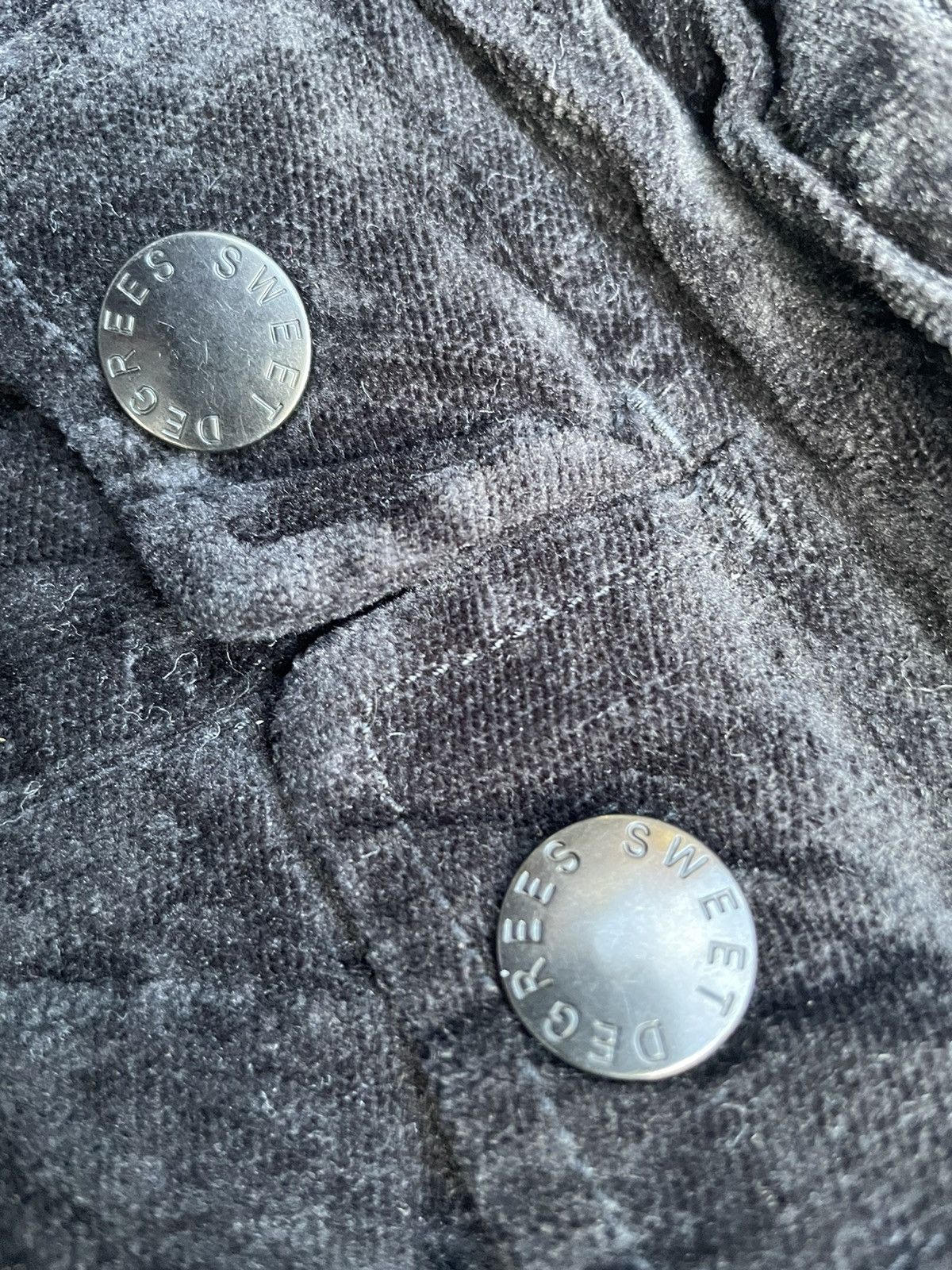 Japanese Brand Sweet Degrees Japan Velvet Tactical Jacket Size M / US 6-8 / IT 42-44 - 11 Thumbnail