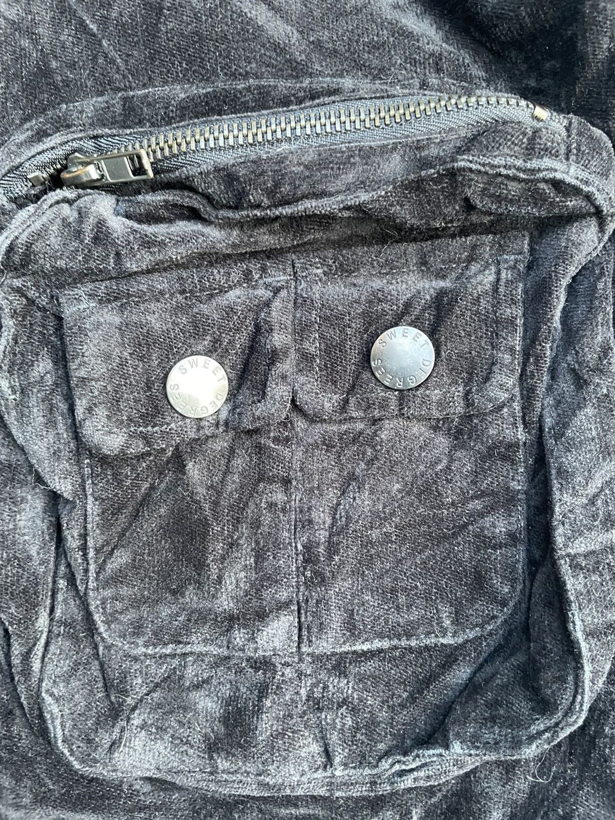 Japanese Brand Sweet Degrees Japan Velvet Tactical Jacket Size M / US 6-8 / IT 42-44 - 12 Thumbnail