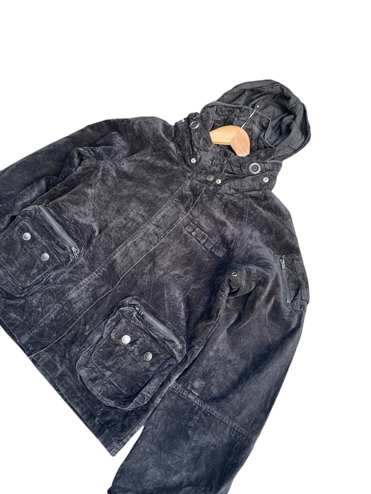 Japanese Brand Sweet Degrees Japan Velvet Tactical Jacket Size M / US 6-8 / IT 42-44 - 4 Thumbnail