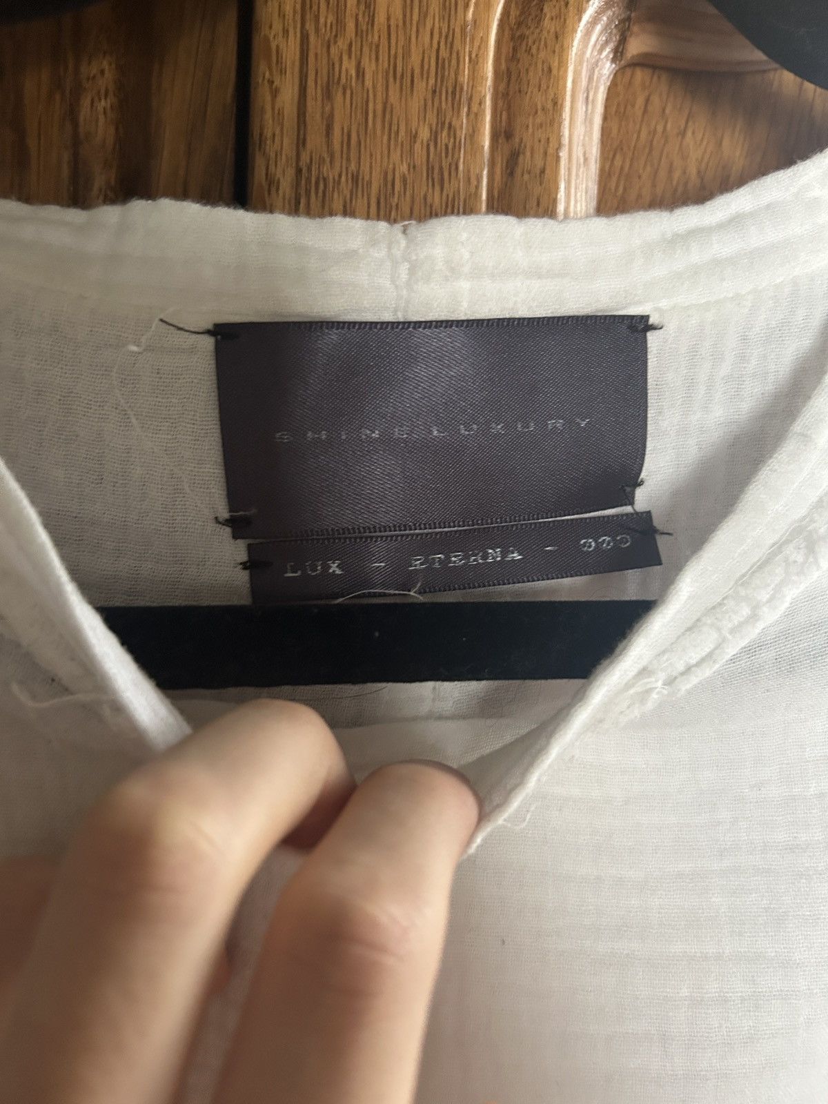 SHINE LUXURY “examine” muslin cargo distressed sweater Size US S / EU 44-46 / 1 - 2 Thumbnail