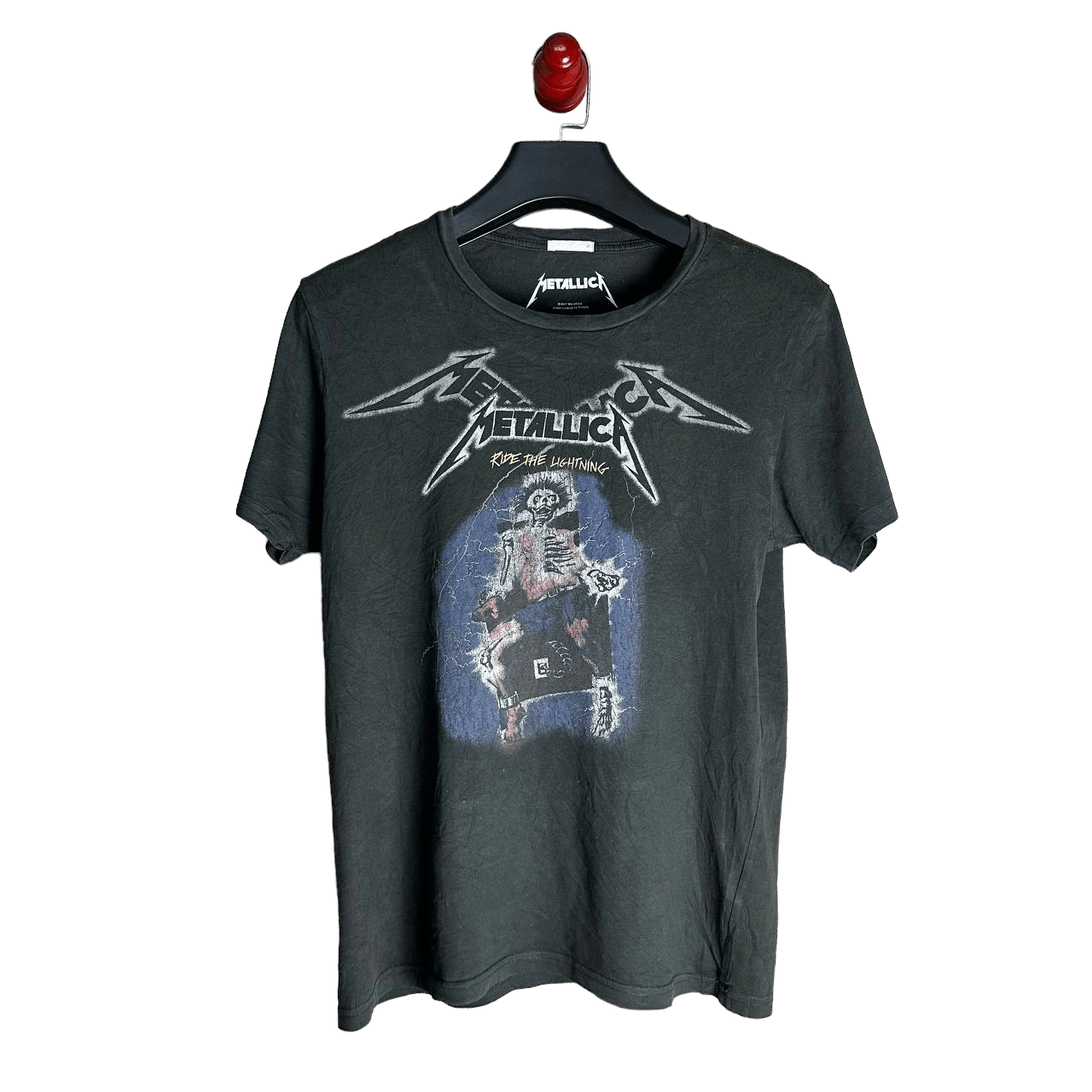 Vintage Metallica Maison Margiela Fonts Ride the Lightning Band Tee ...