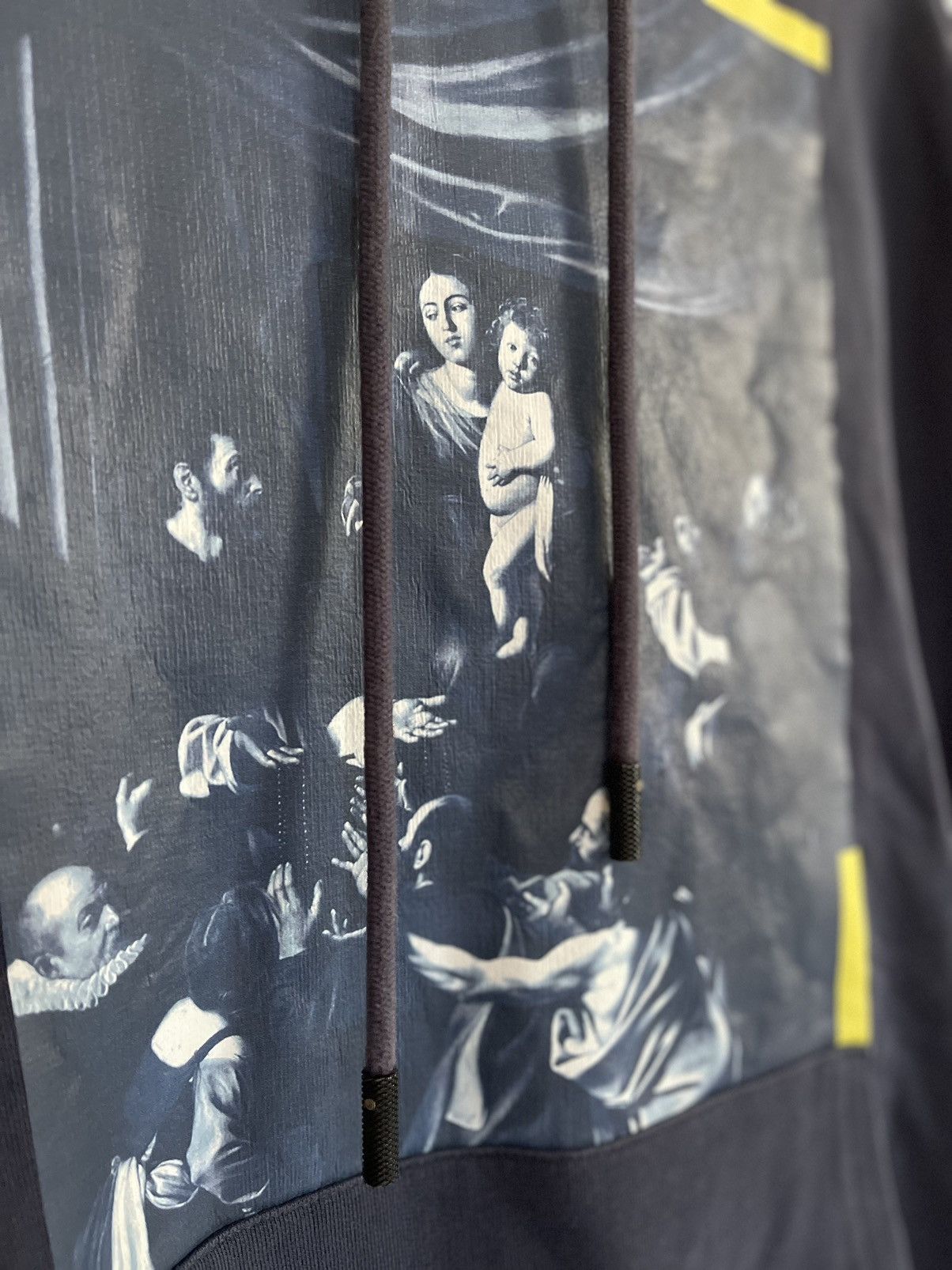 Off-White Off white blue Caravaggio hoodie Size US M / EU 48-50 / 2 - 9 Thumbnail
