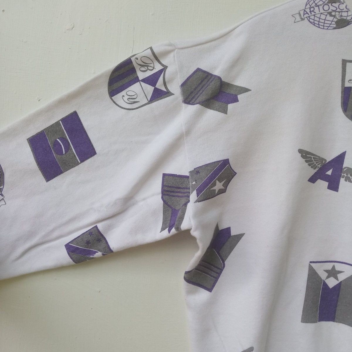 Japanese Brand Hybrid astroscope sweatshirt crop top Size L / US 10 / IT 46 - 4 Thumbnail