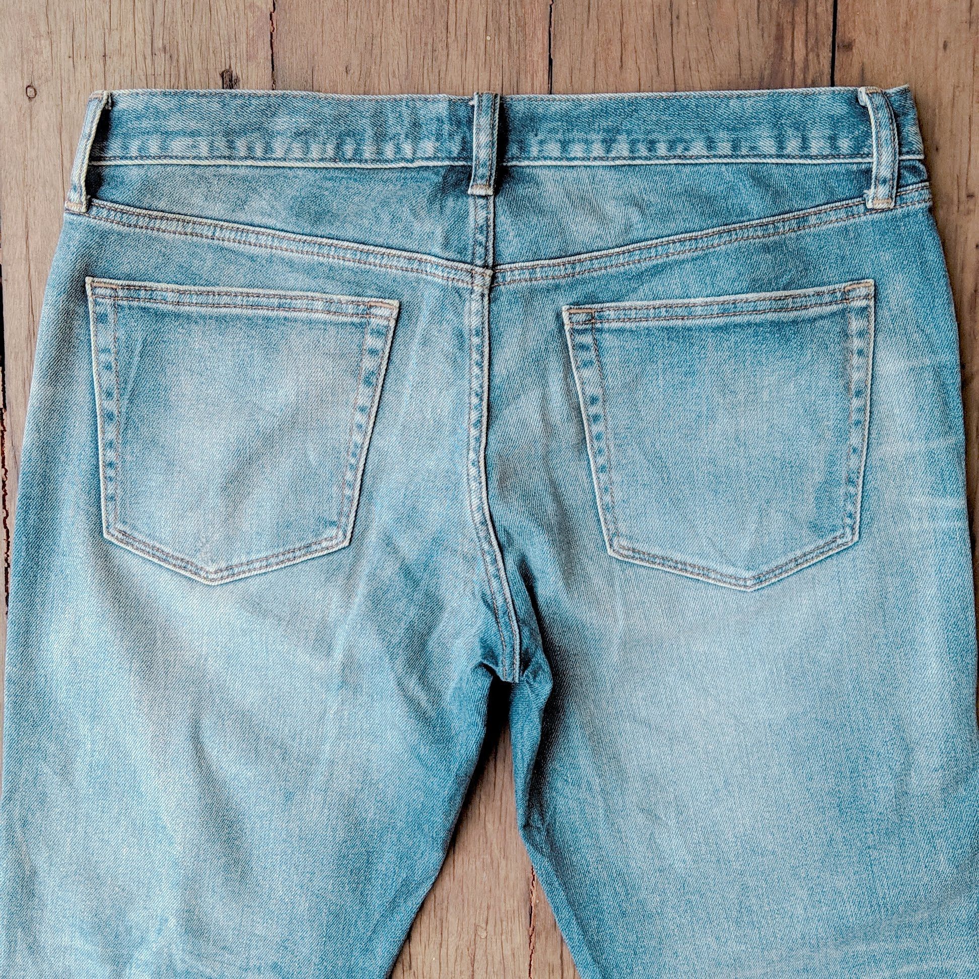 Japanese Brand × Jean × Vintage Japanese Brand Distressed Faded Trousers Jeans Pants Size US 34 / EU 50 - 9 Thumbnail