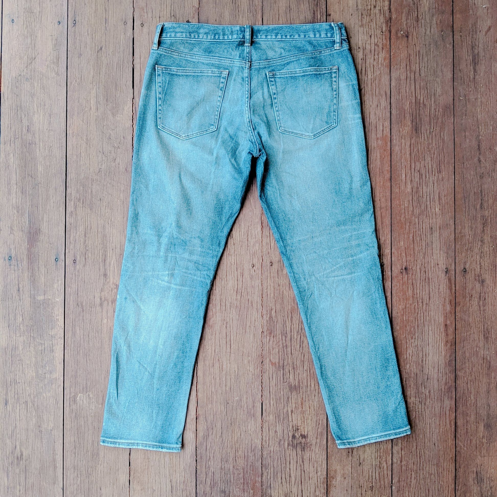Japanese Brand × Jean × Vintage Japanese Brand Distressed Faded Trousers Jeans Pants Size US 34 / EU 50 - 8 Thumbnail