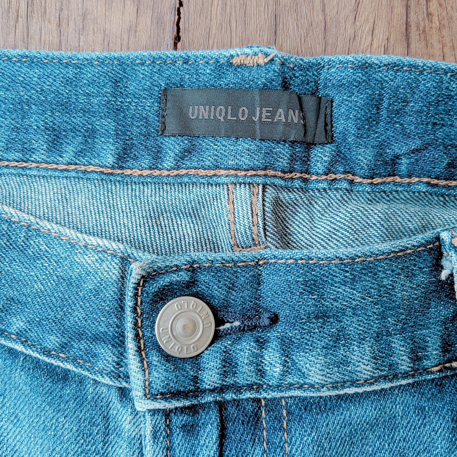 Japanese Brand × Jean × Vintage Japanese Brand Distressed Faded Trousers Jeans Pants Size US 34 / EU 50 - 5 Thumbnail