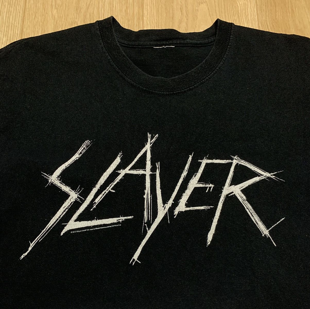 Band Tees Vintage Slayer 2017 Band T-Shirt Size US L / EU 52-54 / 3 - 6 Thumbnail