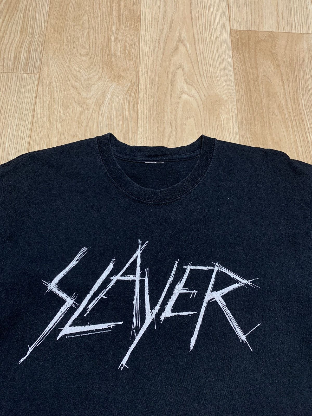 Band Tees Vintage Slayer 2017 Band T-Shirt Size US L / EU 52-54 / 3 - 4 Thumbnail