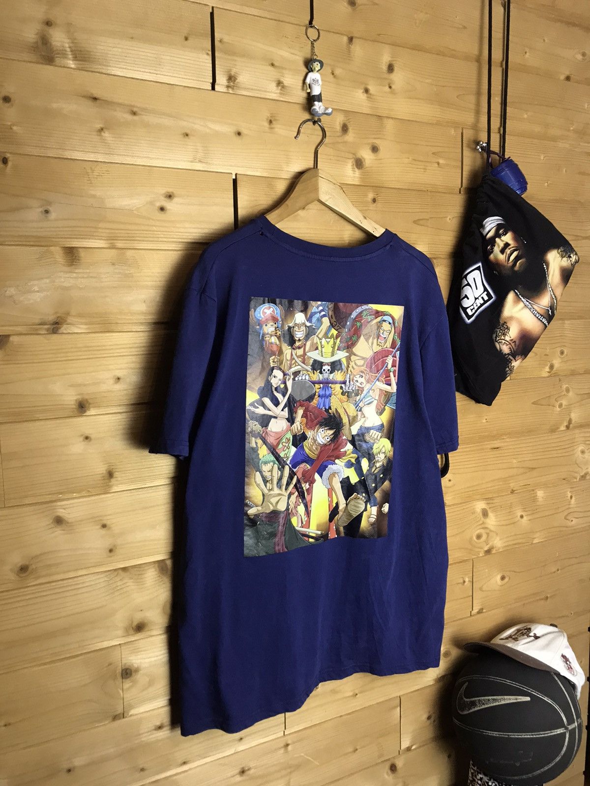 Anime One Piece back print oversized t-shirt Size US XXL / EU 58 / 5 - 1 Thumbnail
