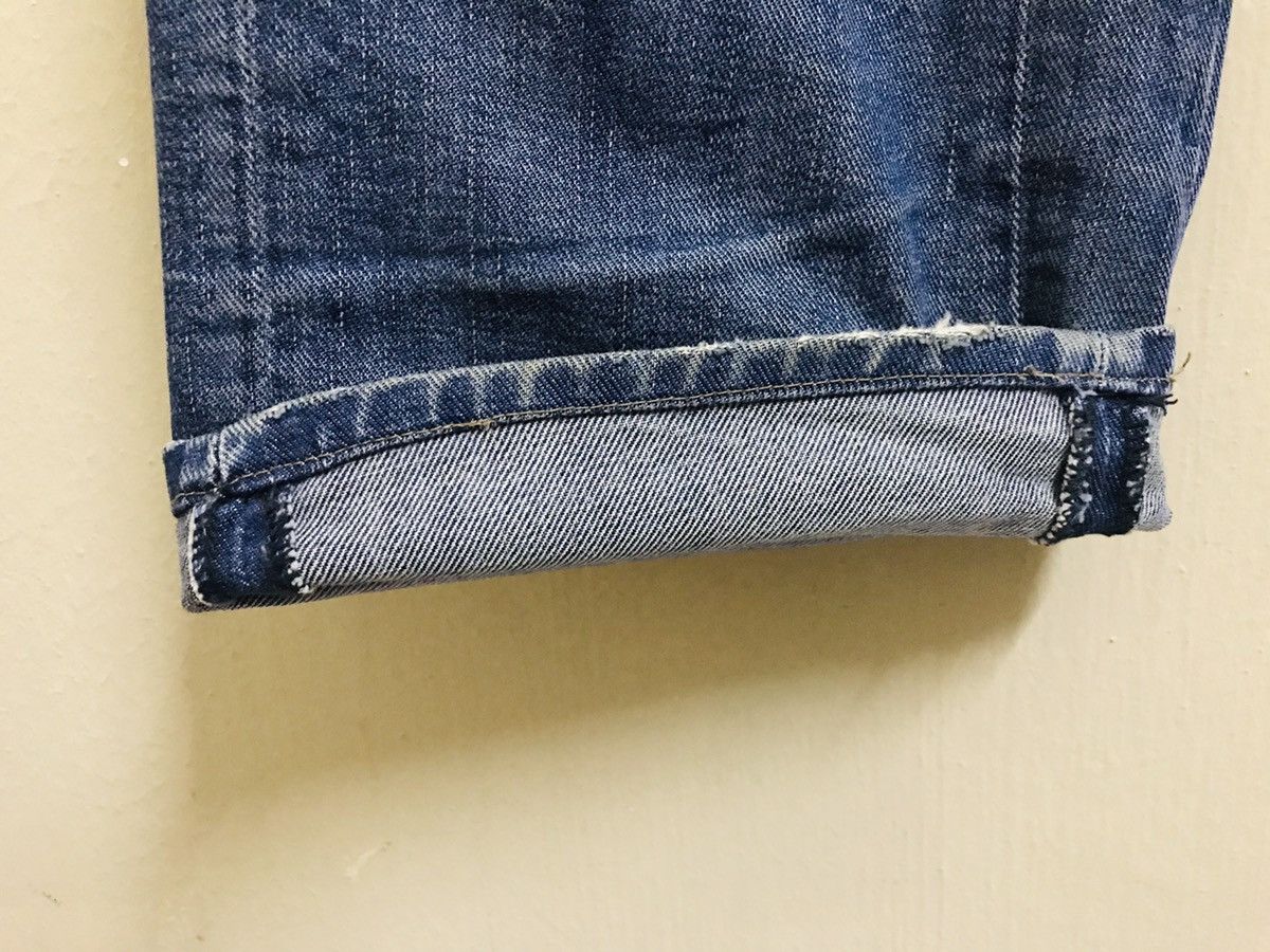 G-Star × Japanese Brand G Star RAW 3301 Tapered Patch Distress Denim Jeans Size US 34 / EU 50 - 10 Thumbnail