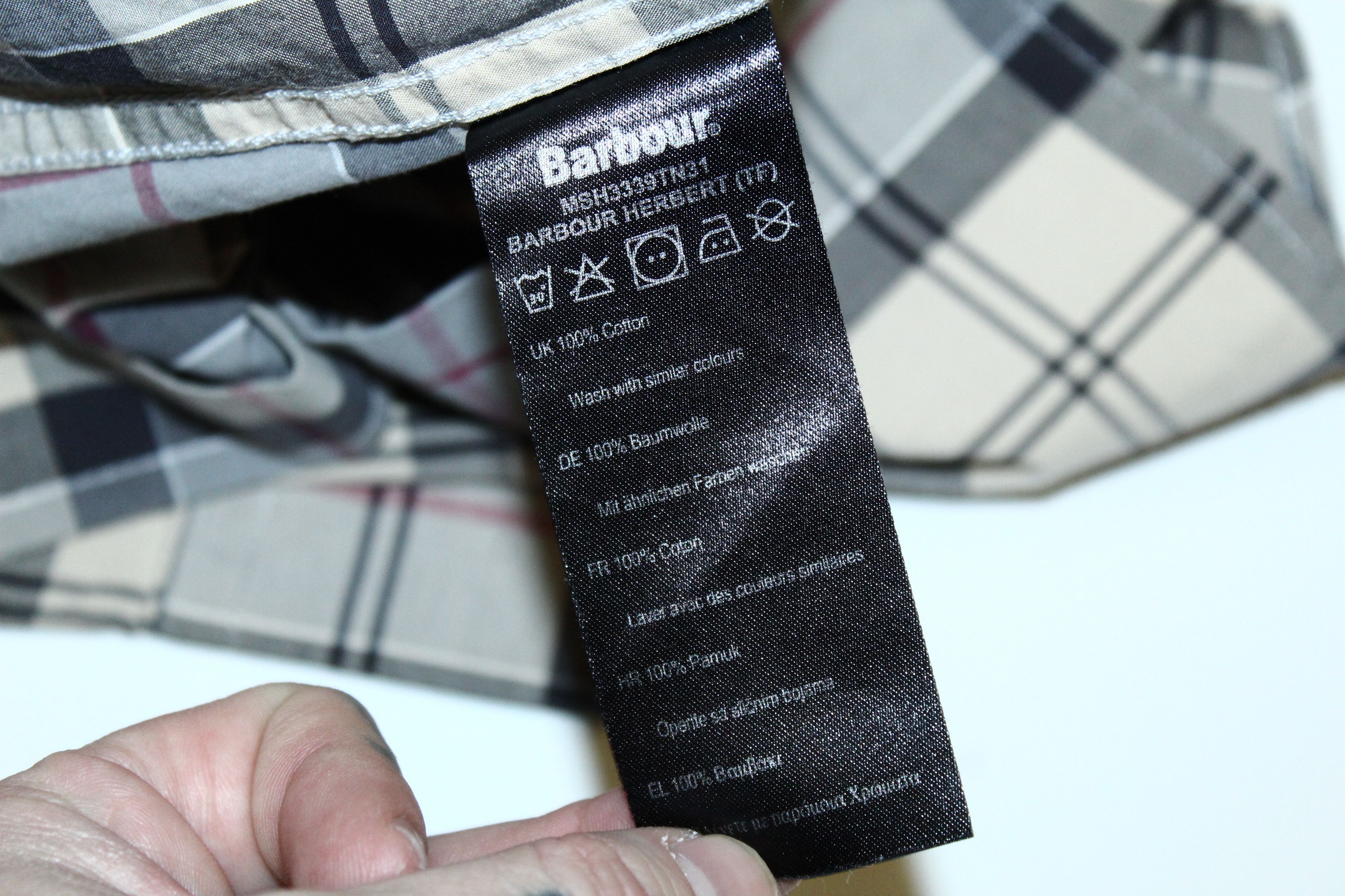 Barbour Barbour Herbert SS17 Button Down Tartan Casual Shirt Size US S / EU 44-46 / 1 - 9 Thumbnail