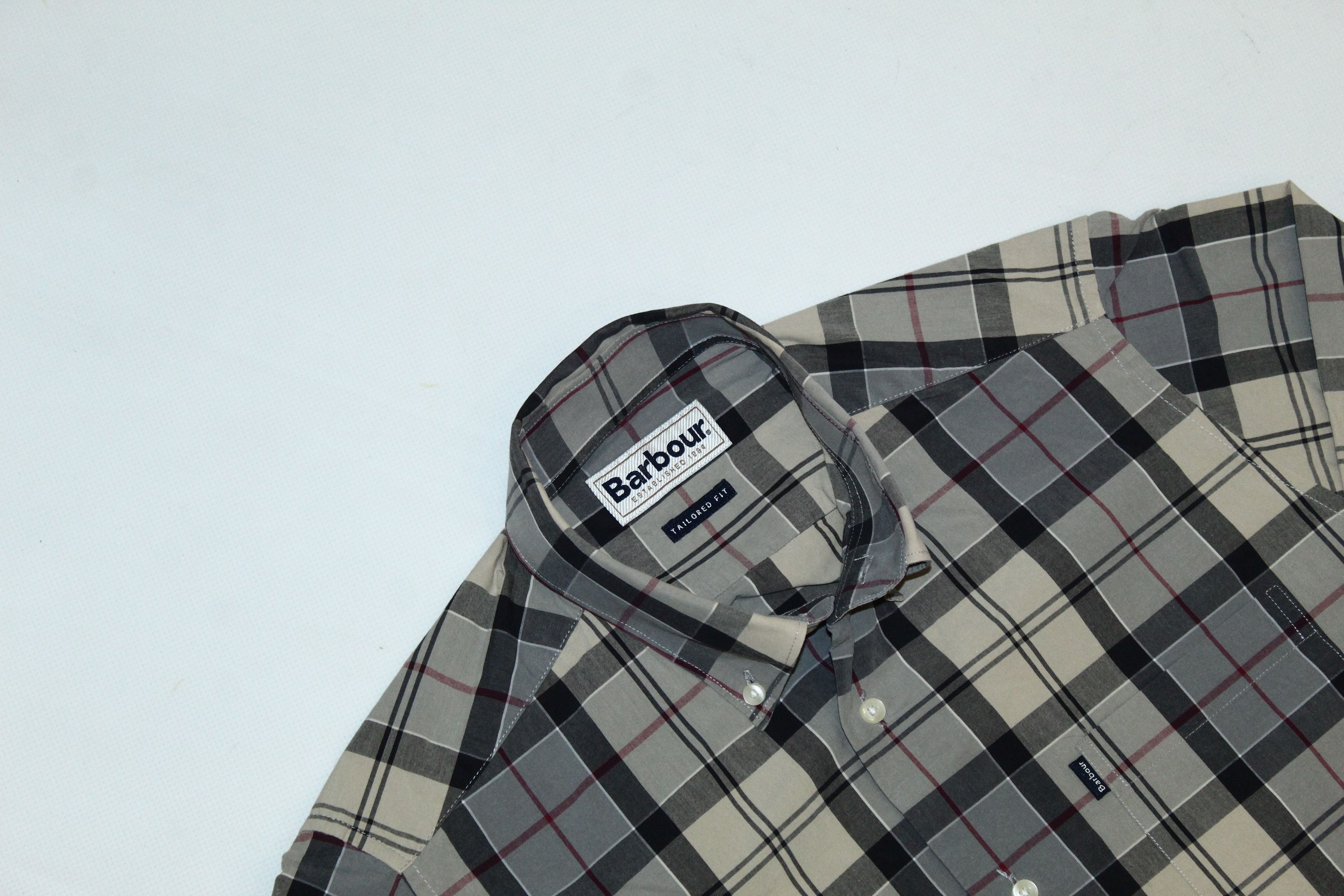Barbour Barbour Herbert SS17 Button Down Tartan Casual Shirt Size US S / EU 44-46 / 1 - 4 Thumbnail
