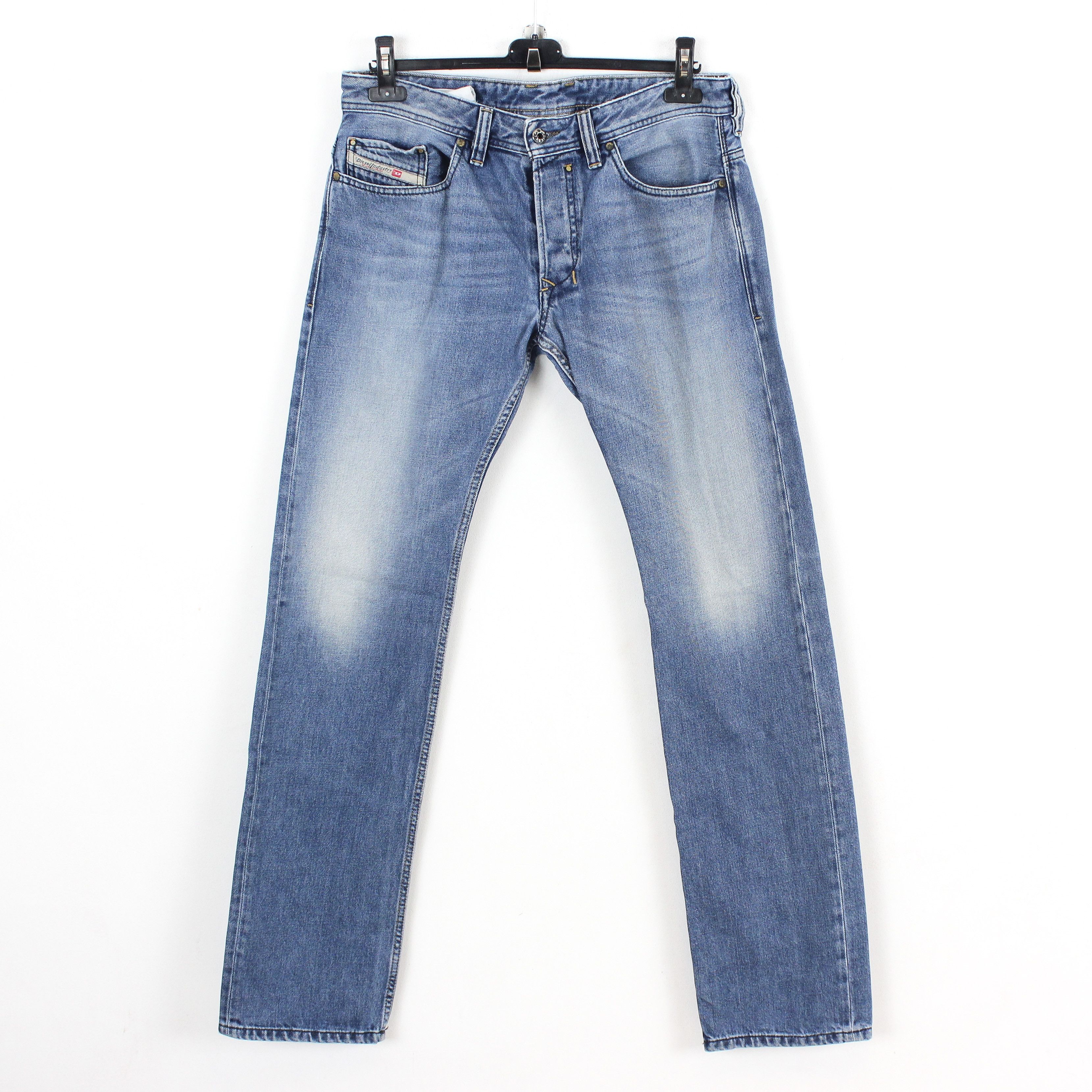 Safado Mens W32 L34 Reg Slim Stretchy Jeans Pants Trousers