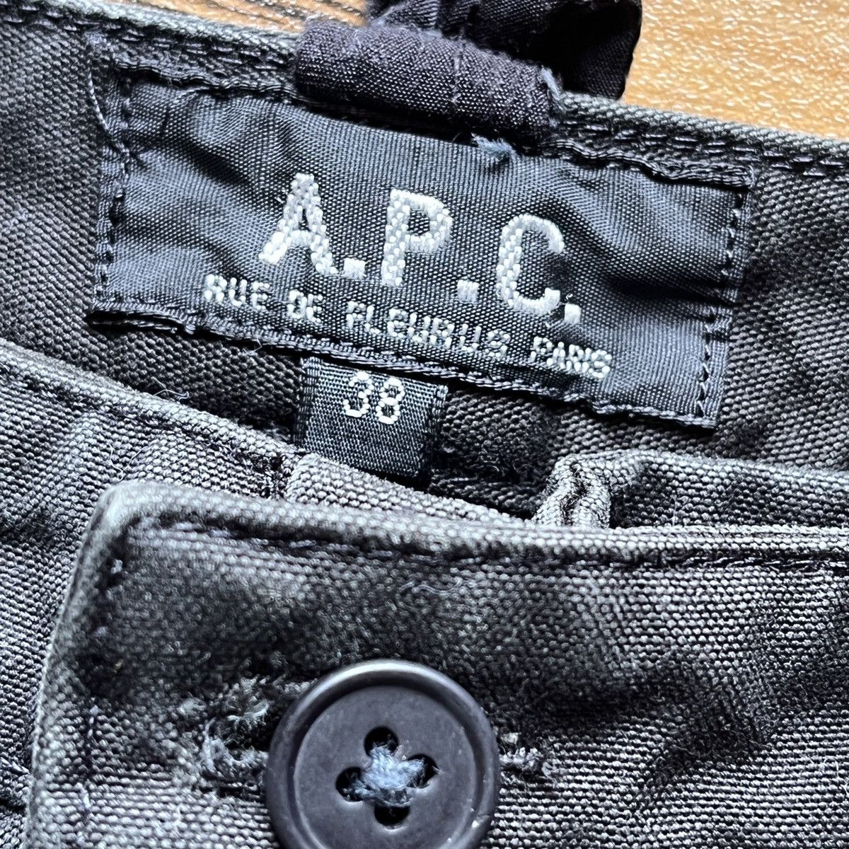 A.P.C. × Beauty Beast × Japanese Brand Bondage Punk A.P.C Pants Rare Design Zipped Leg Size US 30 / EU 46 - 6 Thumbnail