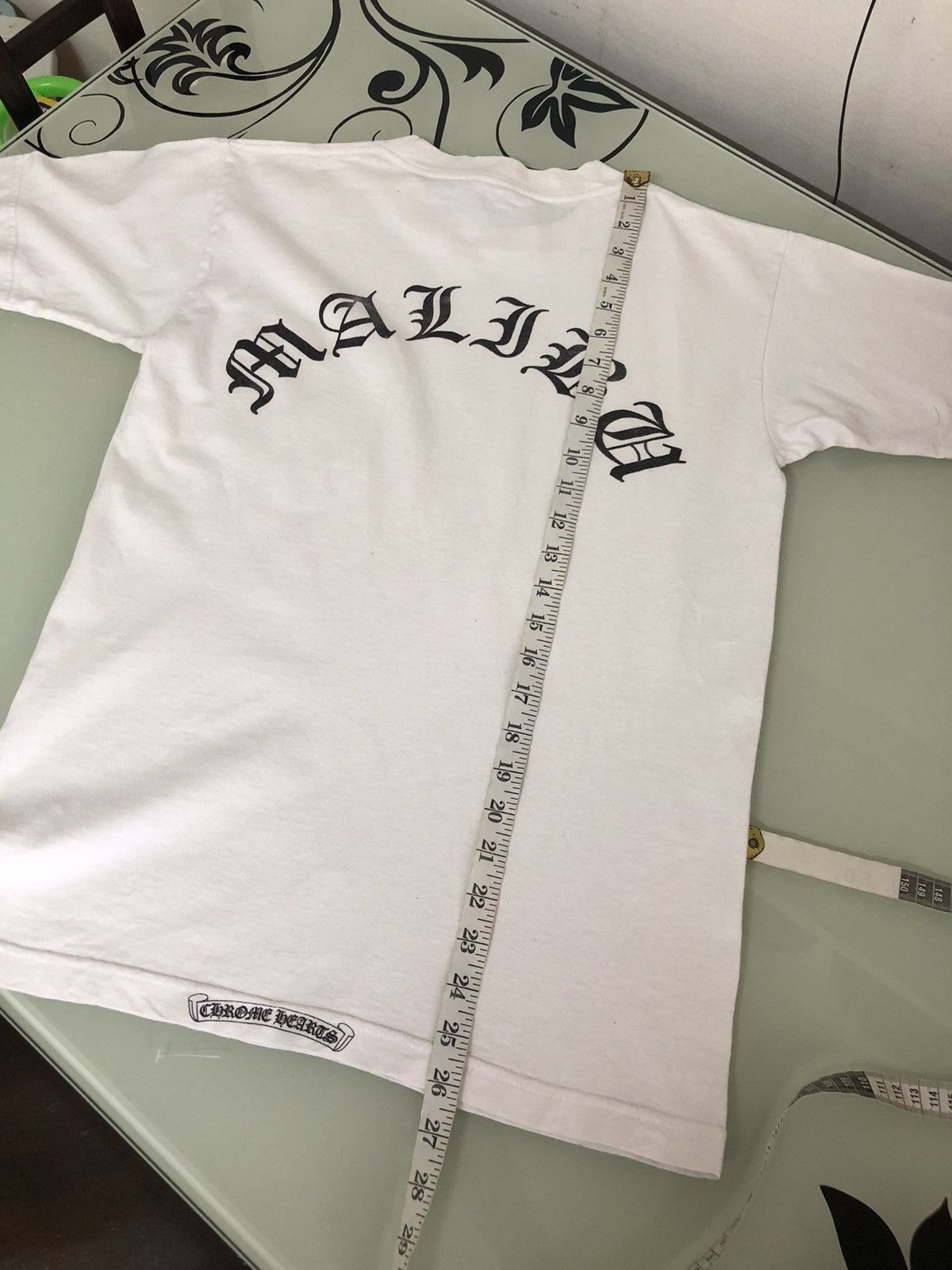 Chrome Hearts Chrome Hearts Malibu Exclusive Script Tee (RARE) Size US S / EU 44-46 / 1 - 22 Thumbnail