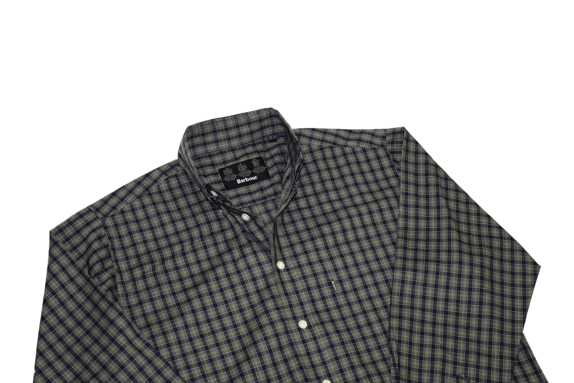 Barbour VTG Barbour Beacon Tartan Button Down Casual Baggy Shirt Size US L / EU 52-54 / 3 - 8 Thumbnail